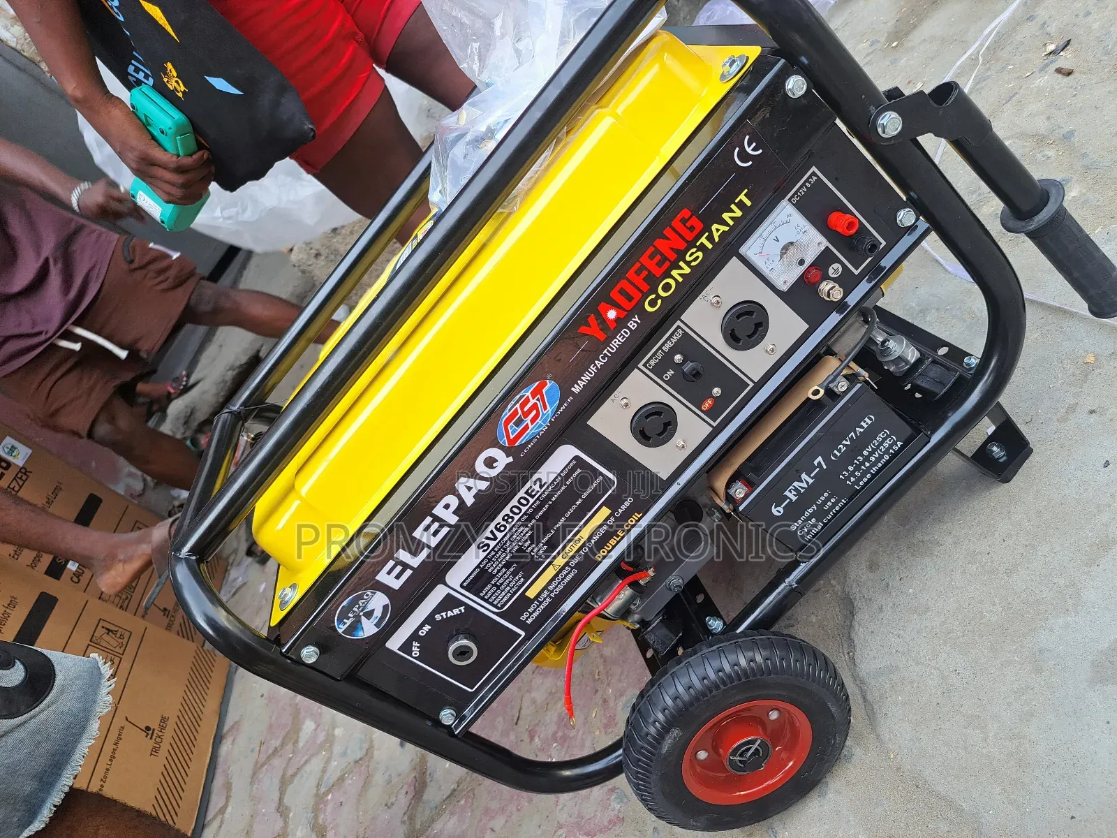 4.5kva Elepaq Constant Petrol Generator 100% Copper Coil