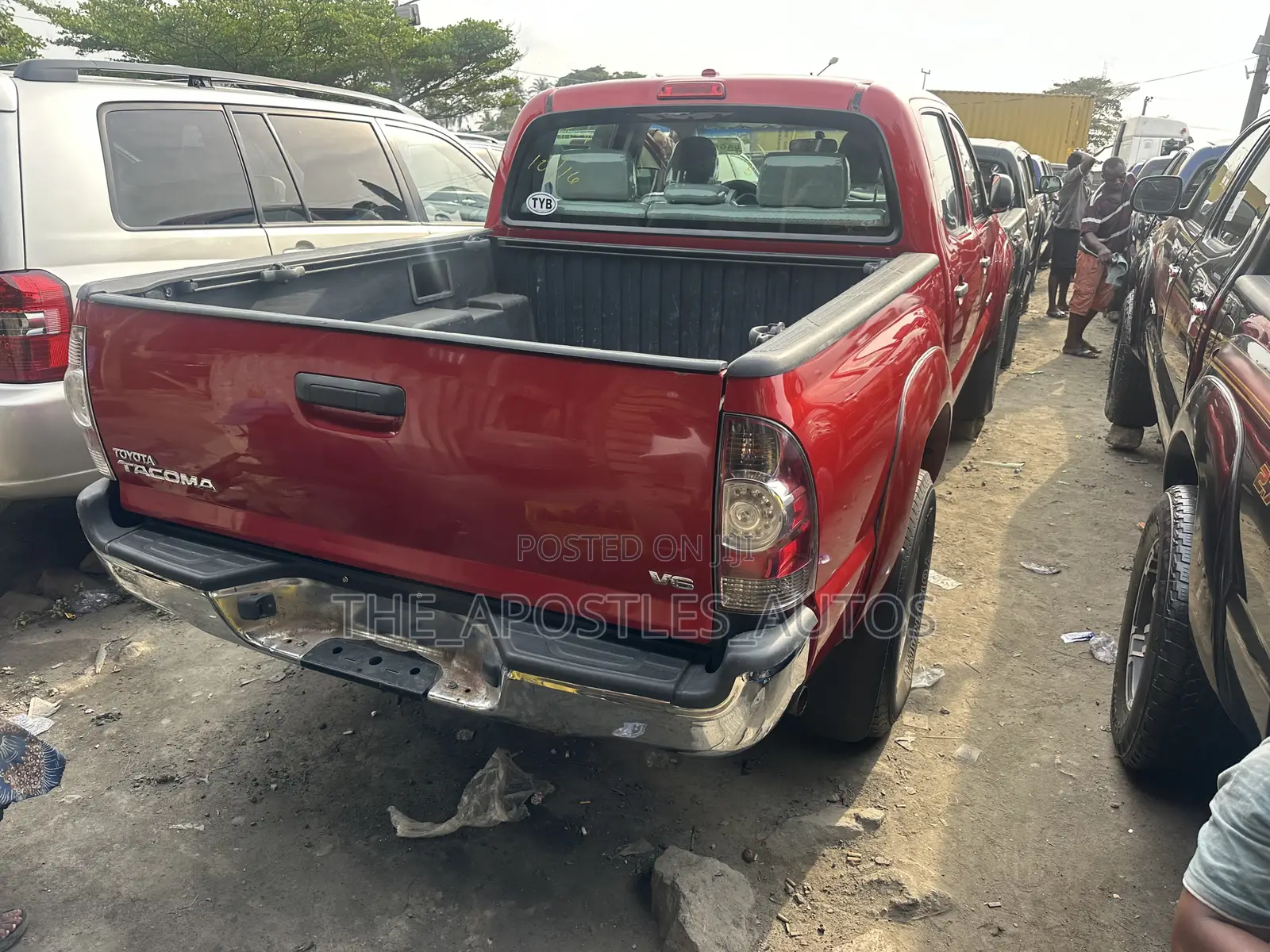 Toyota Tacoma Regular Cab Automatic 2010 Red