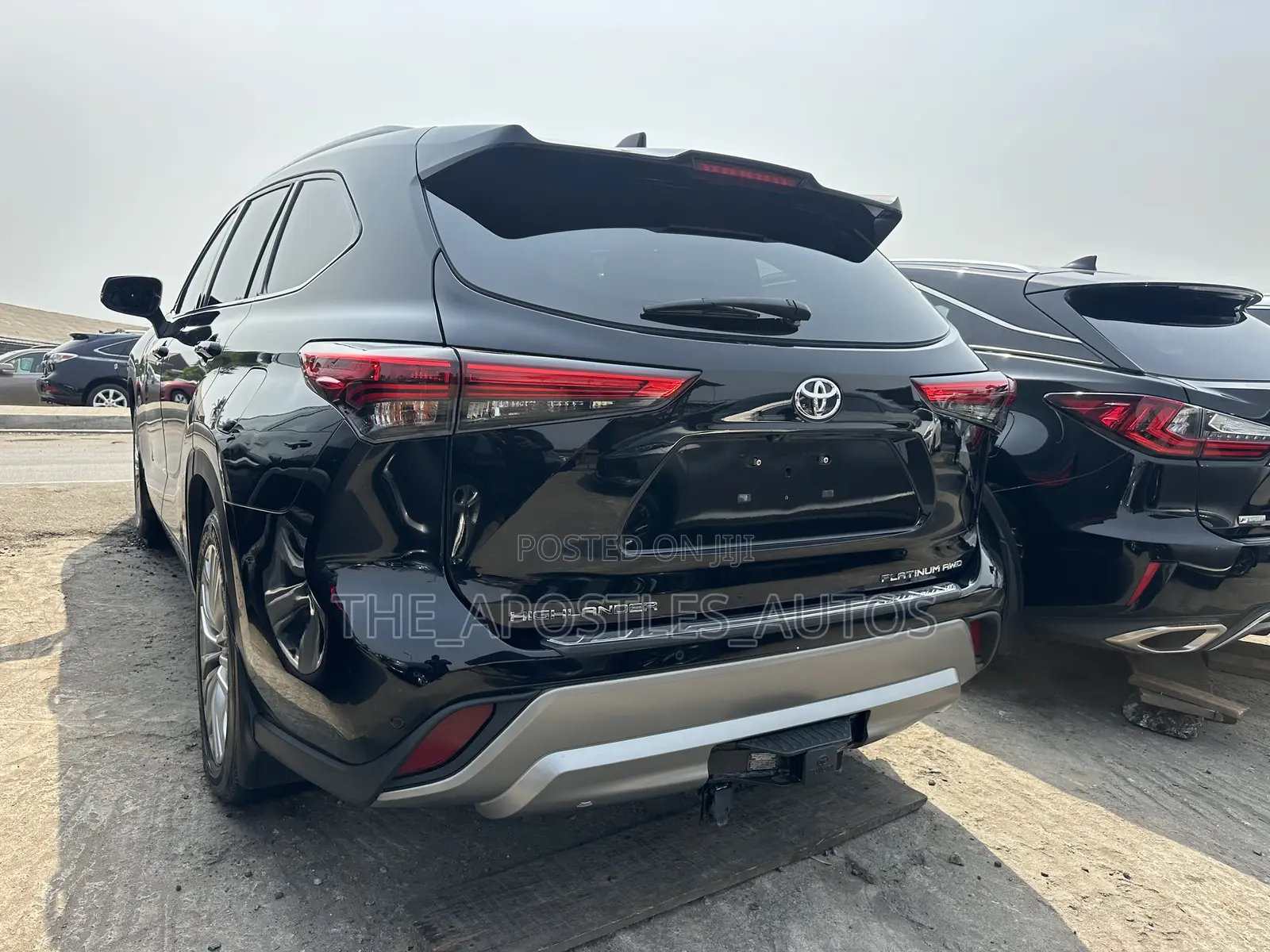 Toyota Highlander Platinum AWD 2020 Black