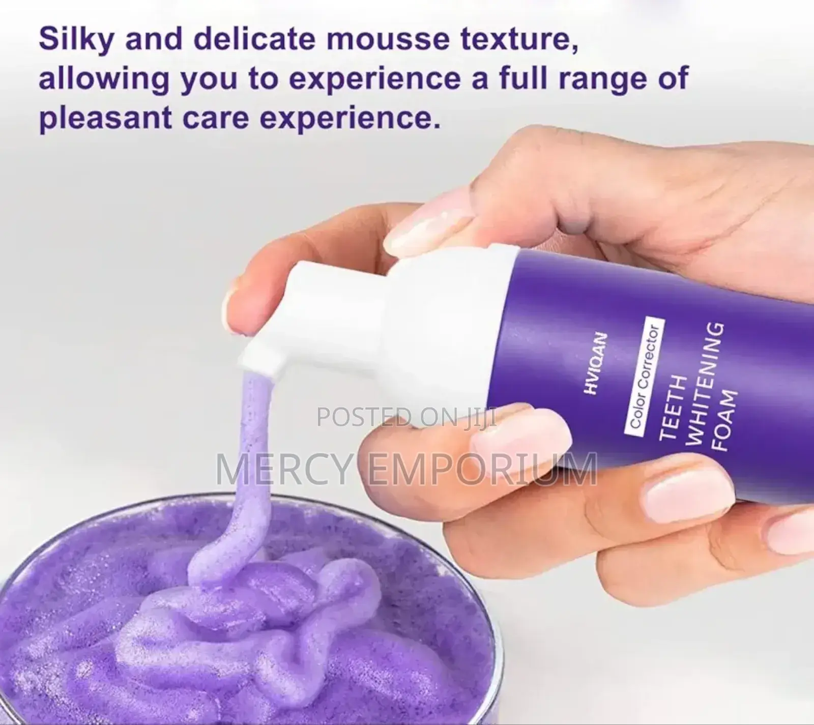 Teeth Whitening V34 Purple Toothpaste.Color Corrector