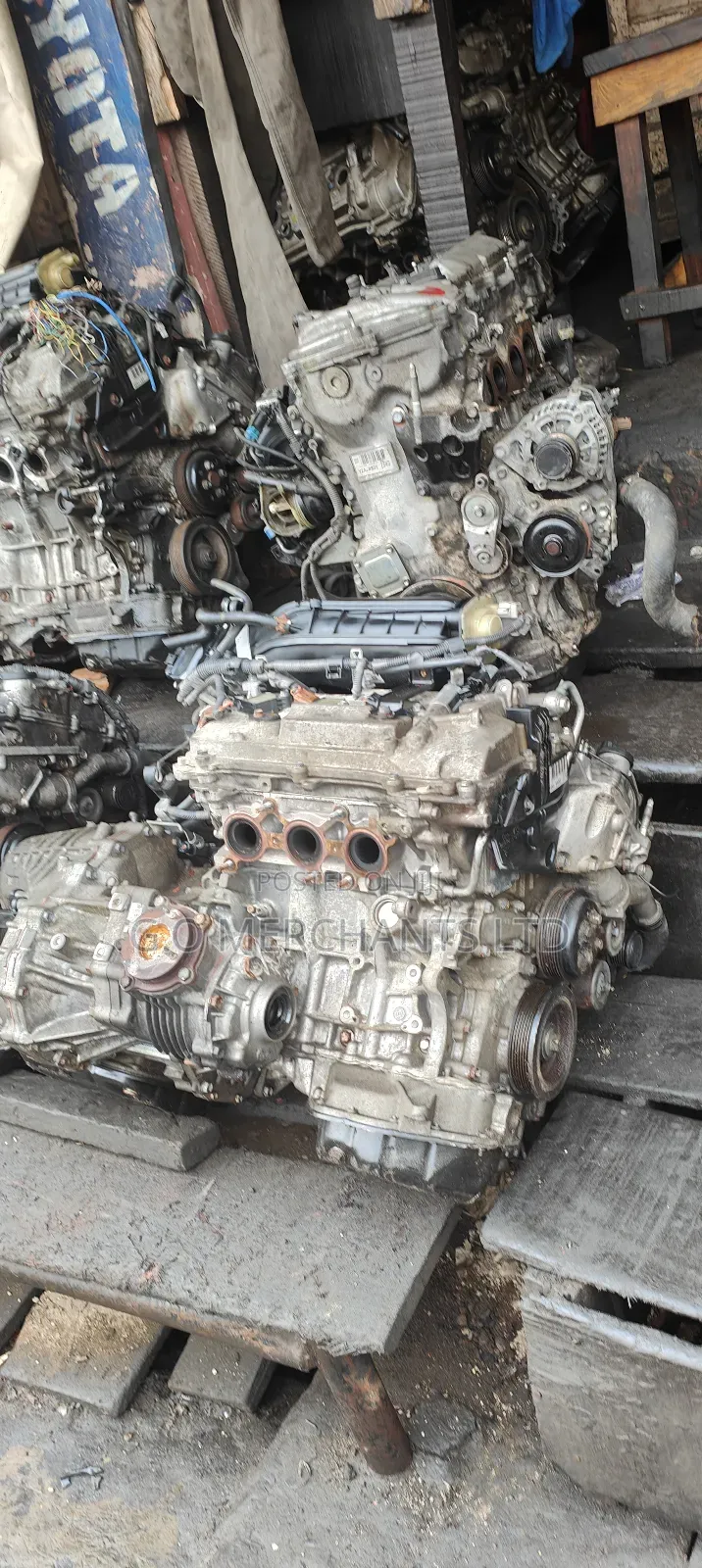 2010-2012 Toyota RAV4 Engine 13pin Gearbox 4wd Direct Tokunbo