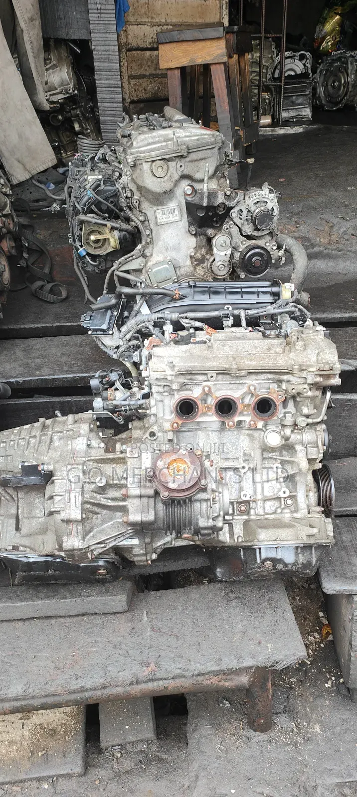 2010-2012 Toyota RAV4 Engine 13pin Gearbox 4wd Direct Tokunbo