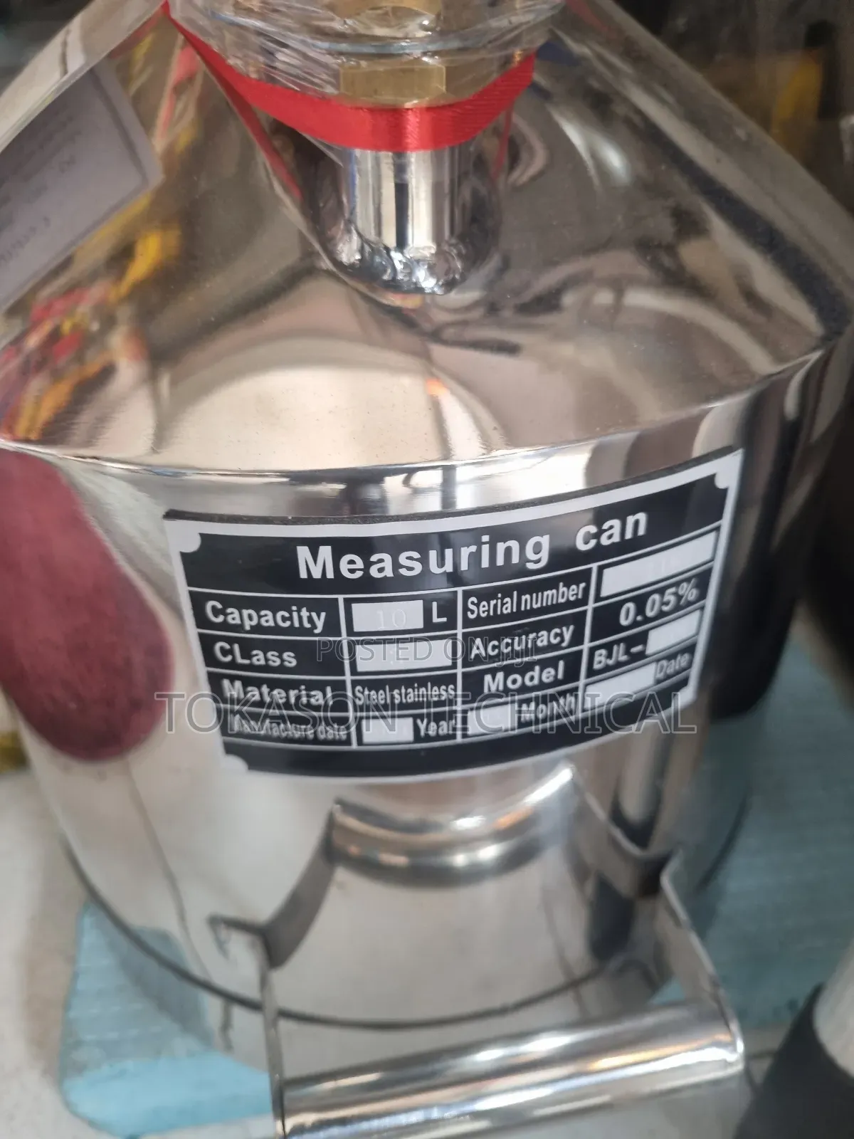 Measuring Can 10l