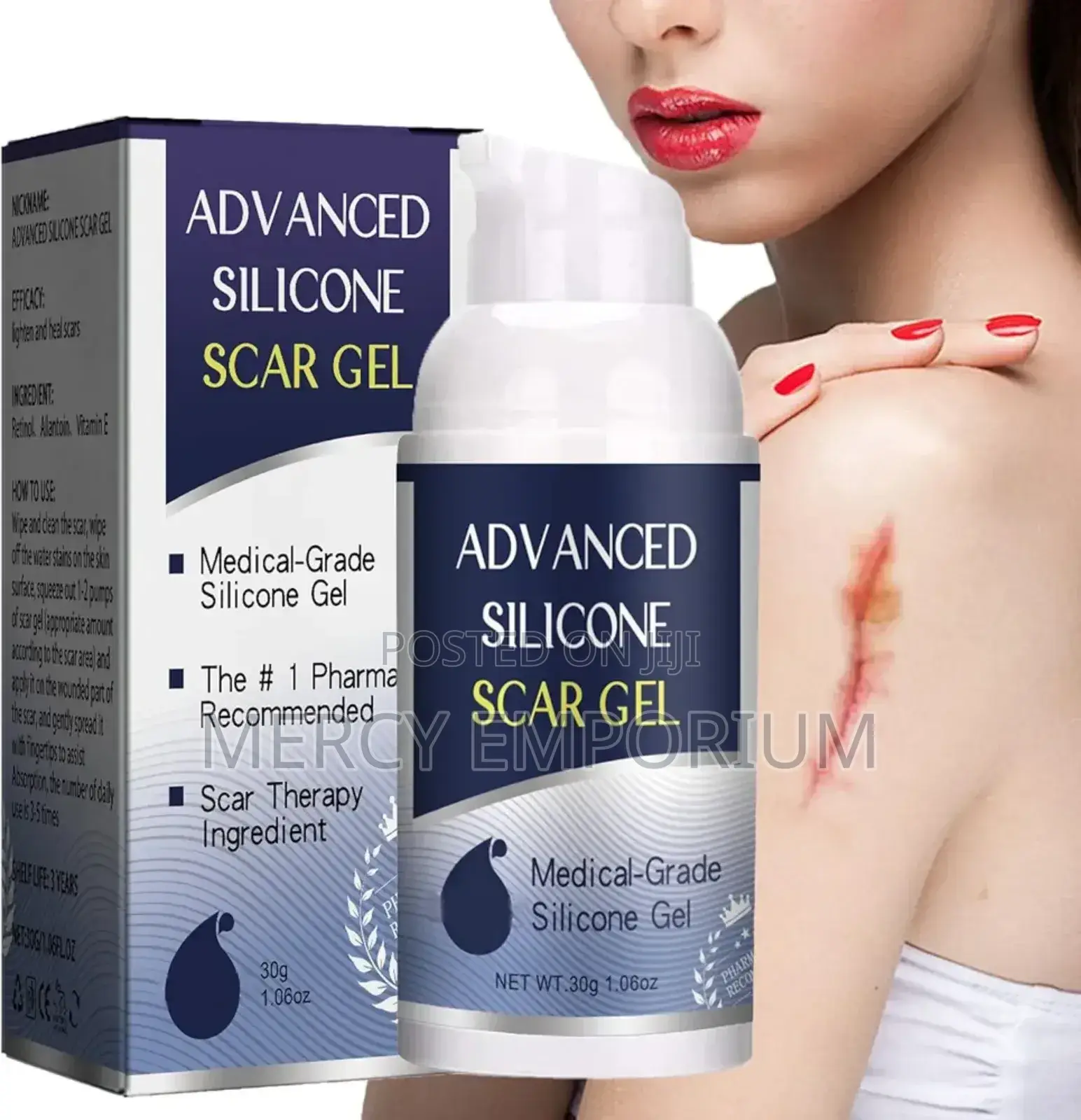 Advanced Silicone Scar Remover Gel Cream