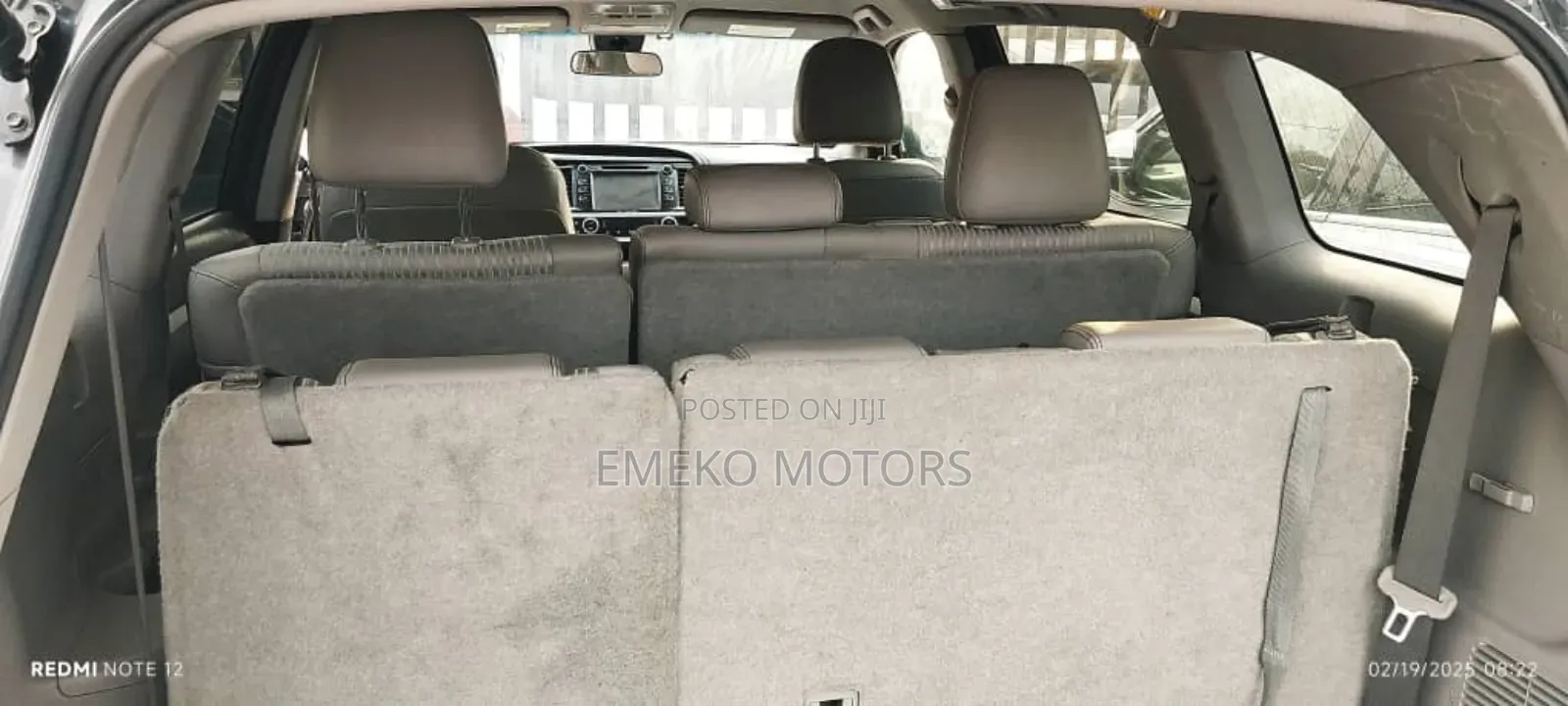 Toyota Highlander LE 4x4 V6 (3.5L 6cyl 8A) 2018 Black