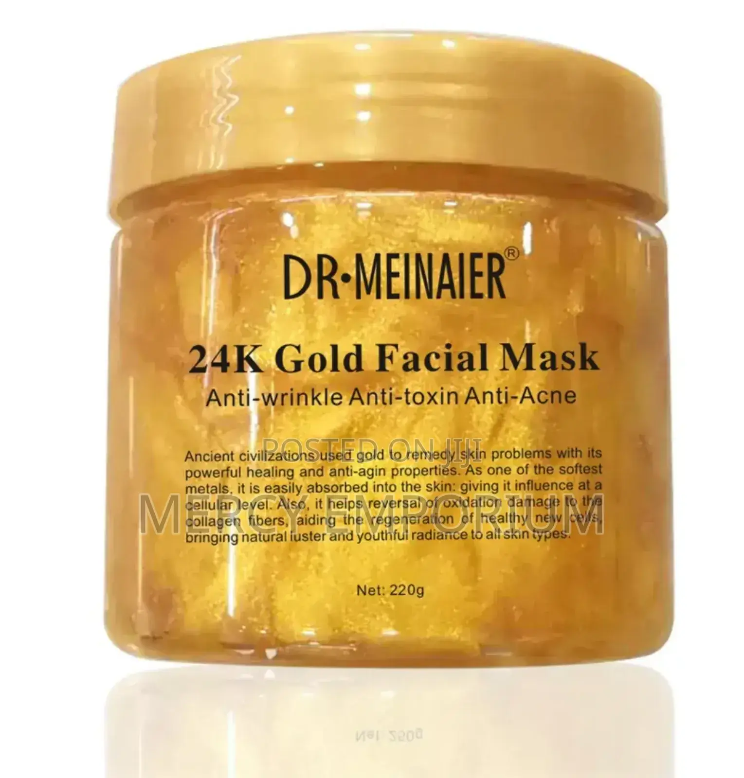 Gold Facial Mask by Dr Meinaier