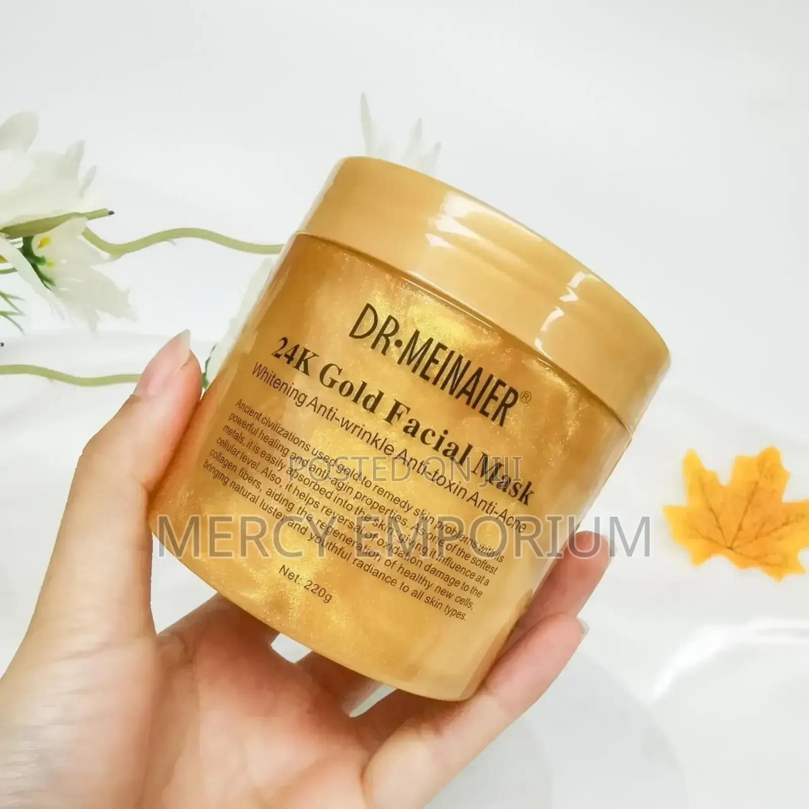Gold Facial Mask by Dr Meinaier