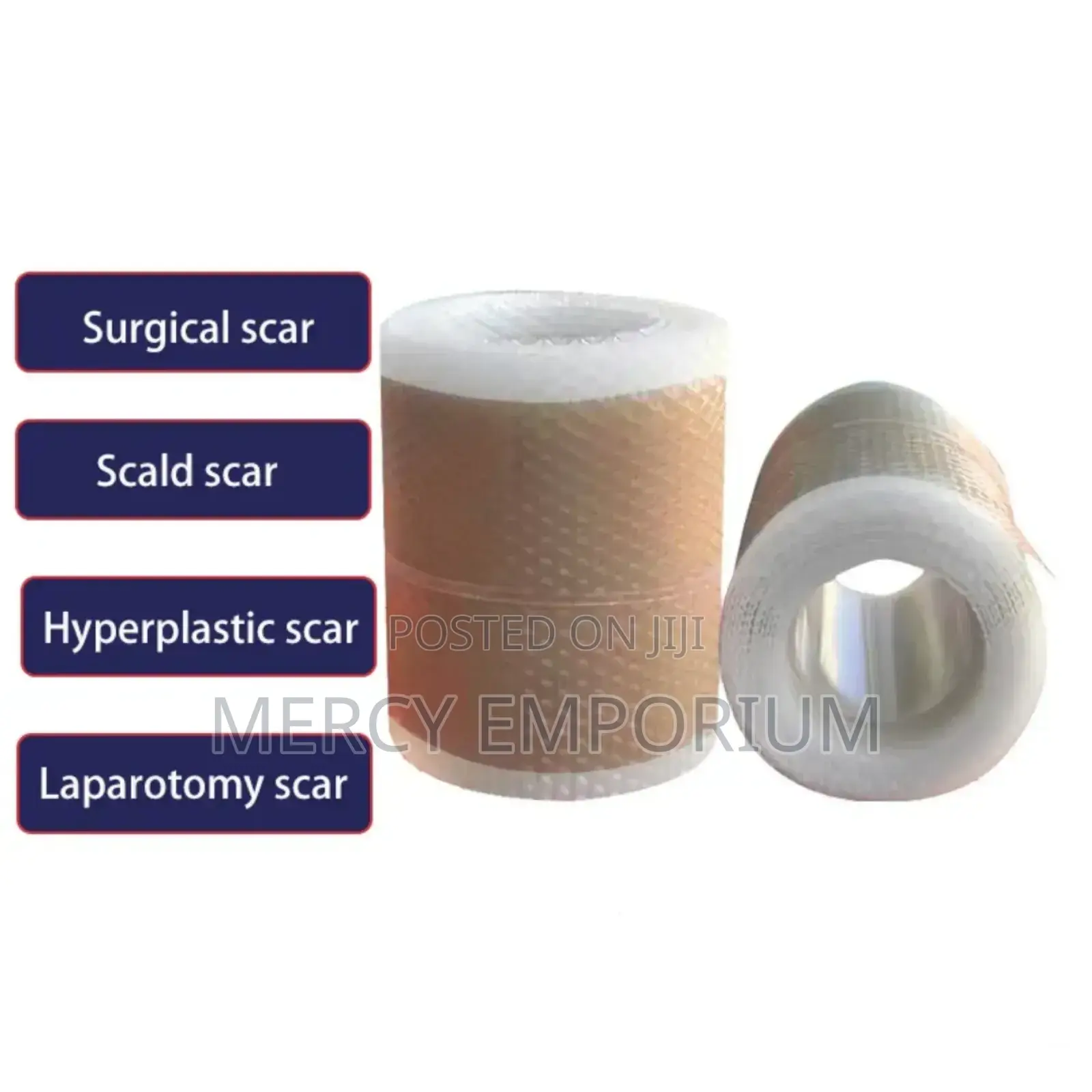 Silicone Scar Sheet. Erase Scars and Unwanted Marks