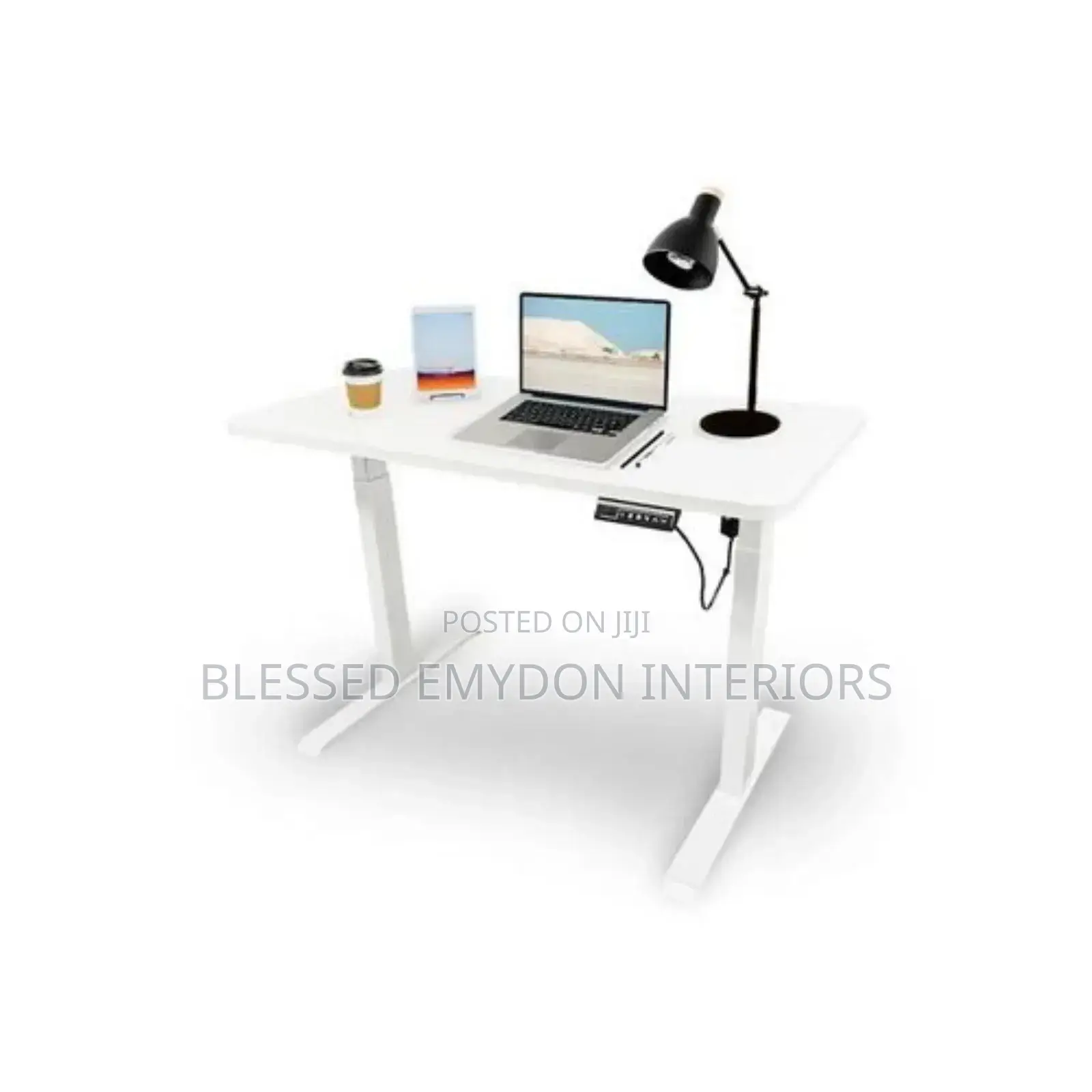 Ergonomic Mesh Office Chair Adjustable Height Desk 1.2mtr