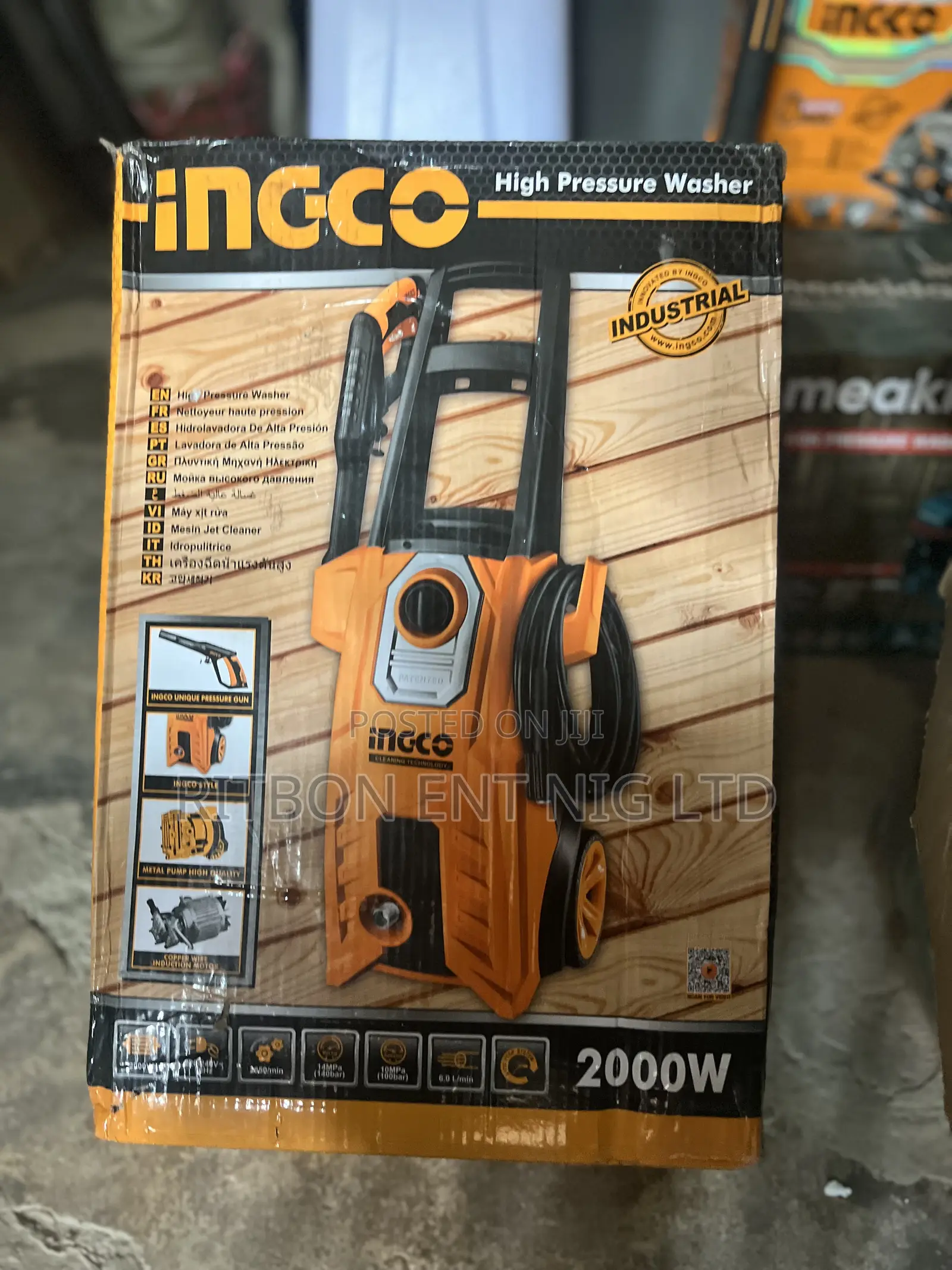 2000w Ingco Pressure Washer