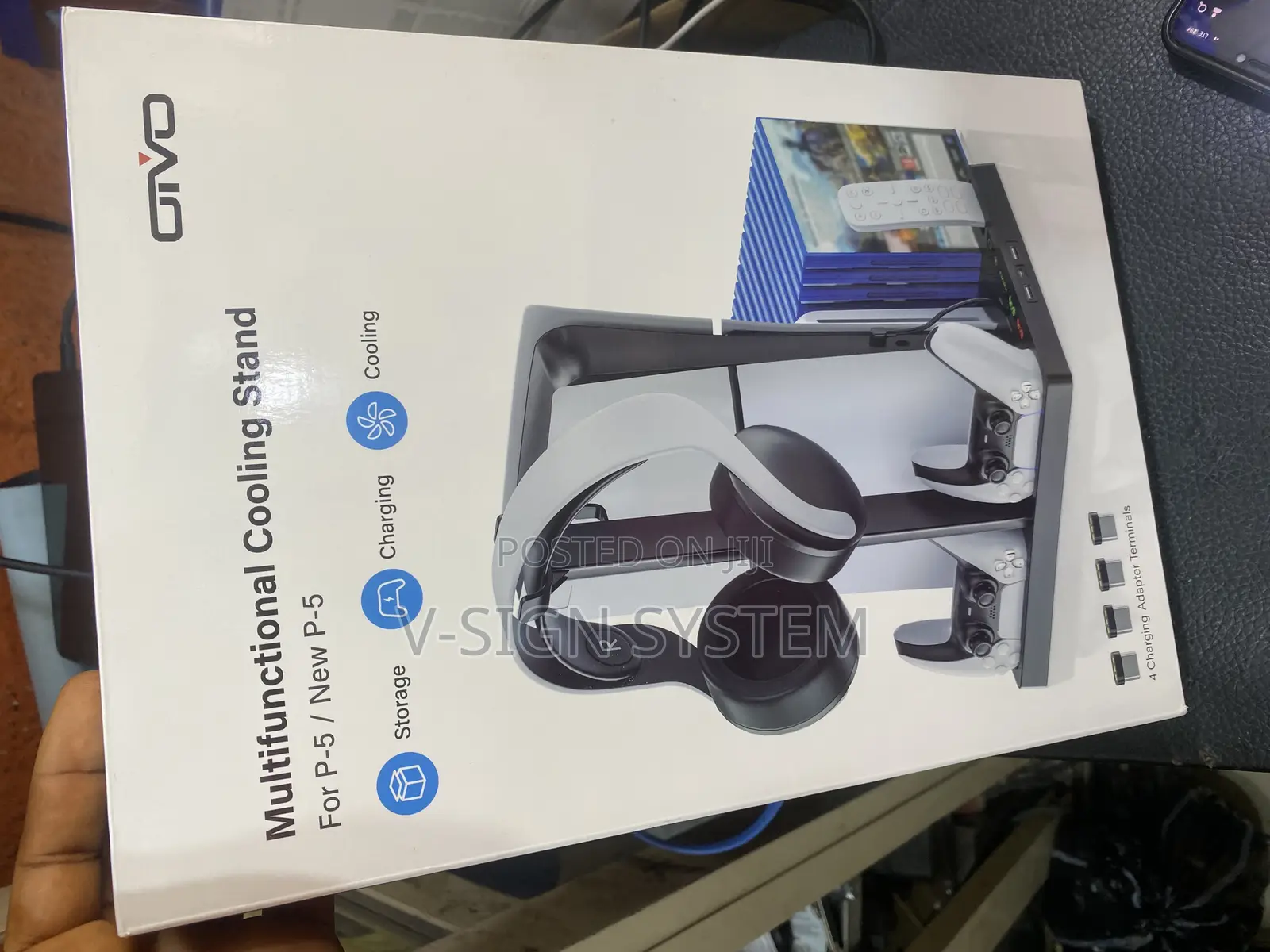 Cooling and Charging Stand for PS 5 Fat