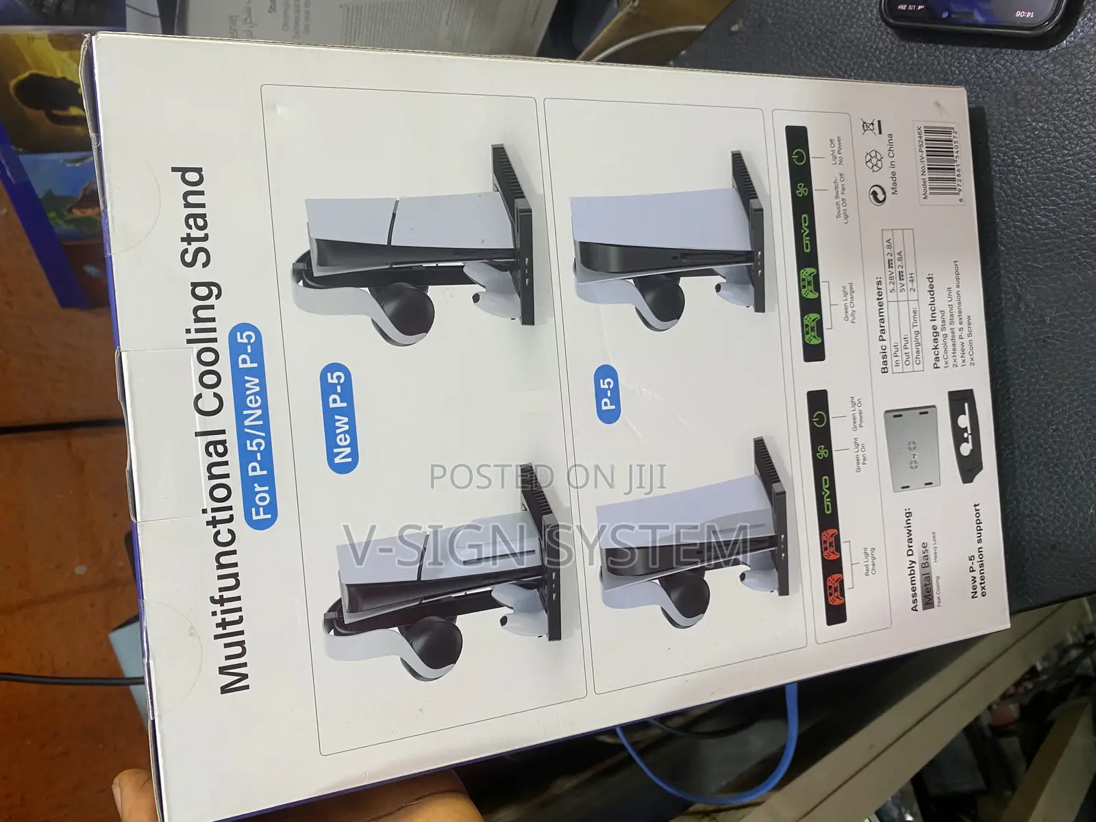 Cooling and Charging Stand for PS 5 Fat