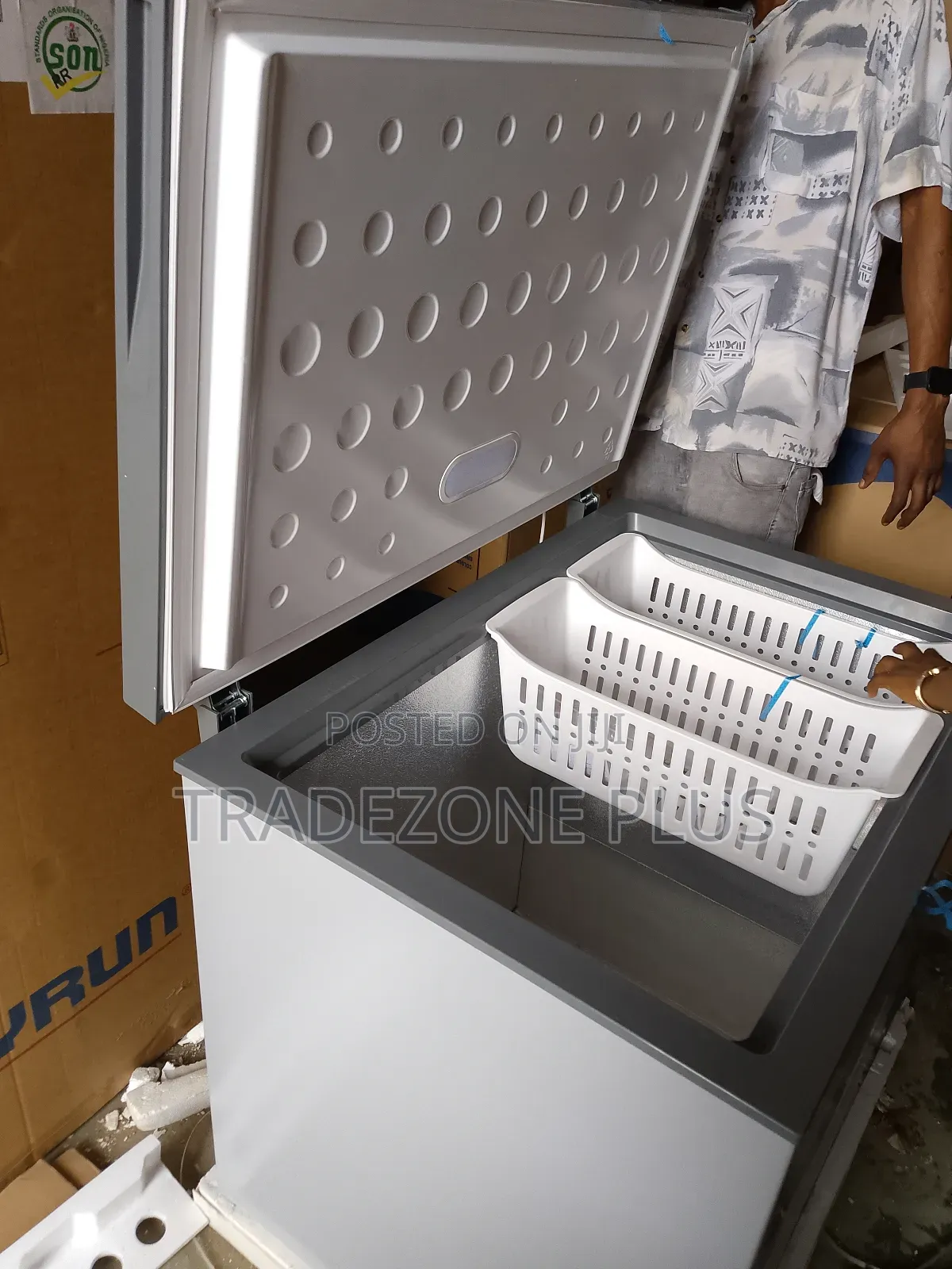 Super Affordable Skyrun 200l Chest Freezer Available