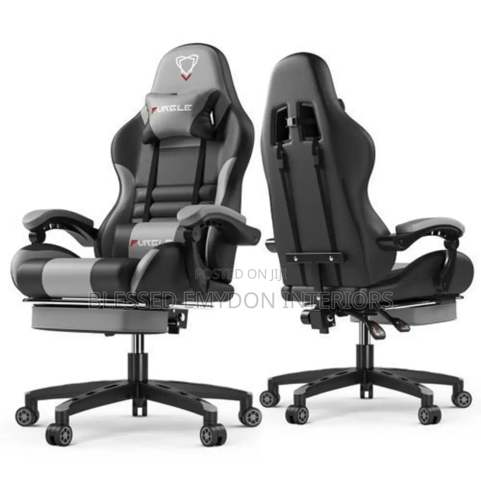Furgle Pro Series Gaming Chair With Footrest