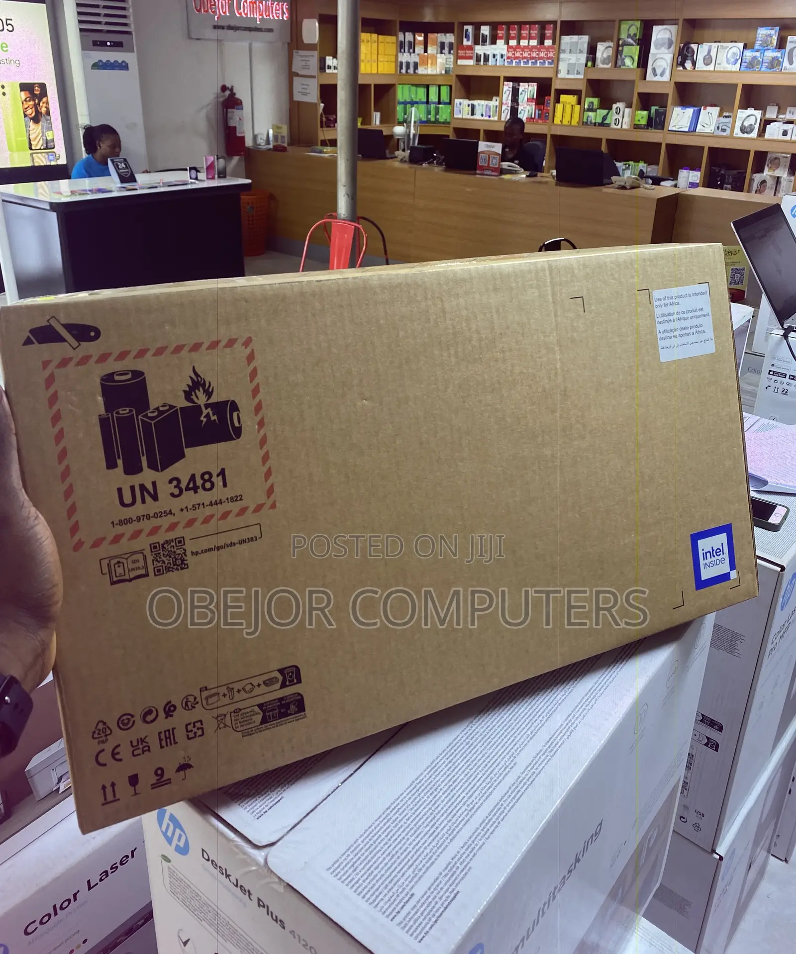 New Laptop HP 15S 4GB Intel Core i3 SSD 256GB