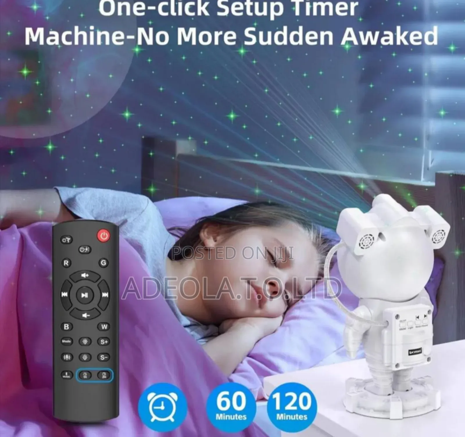Astronaut Starlight Led Bluetooth Speaker