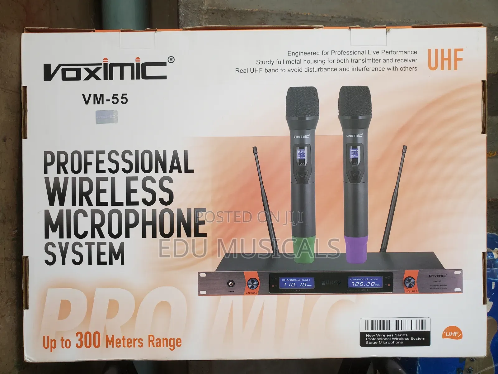 Uhf Voximic Microphone