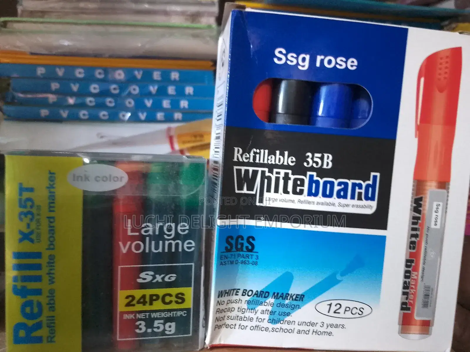 XSG Refillable 35b Whiteboard + Refill(Set of 24pieces)