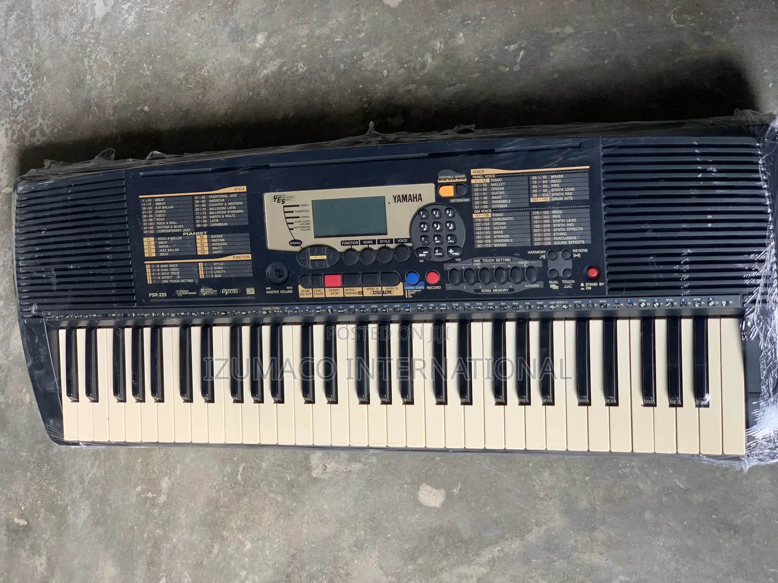 Psr225 5-Octave Durable Yamaha Keyboard
