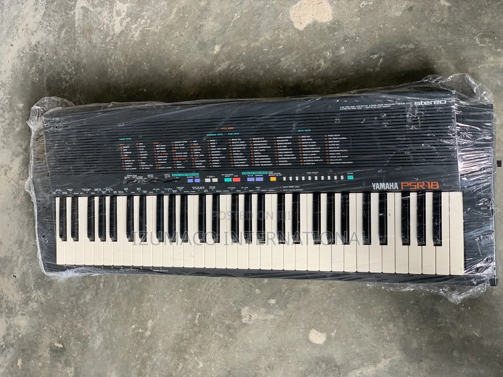PSR 18 5-Octave Durable Yamaha Keyboard