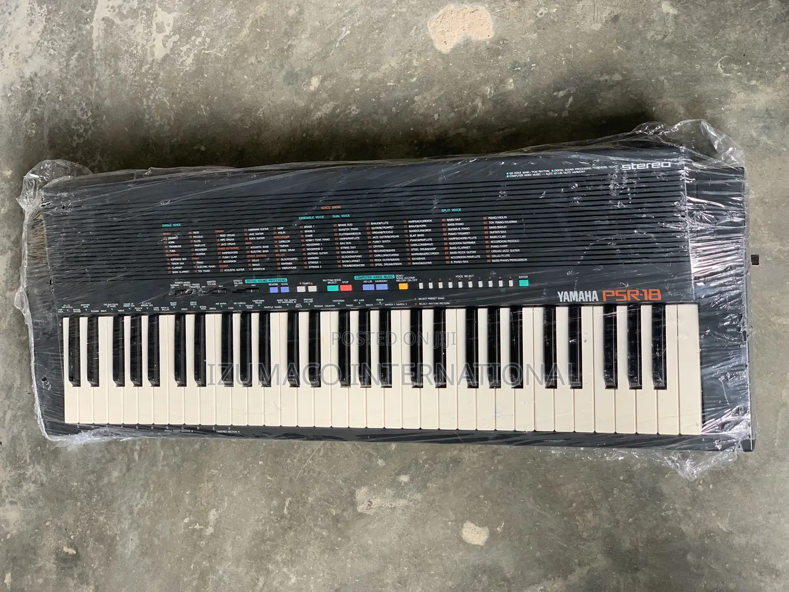 PSR 18 5-Octave Durable Yamaha Keyboard