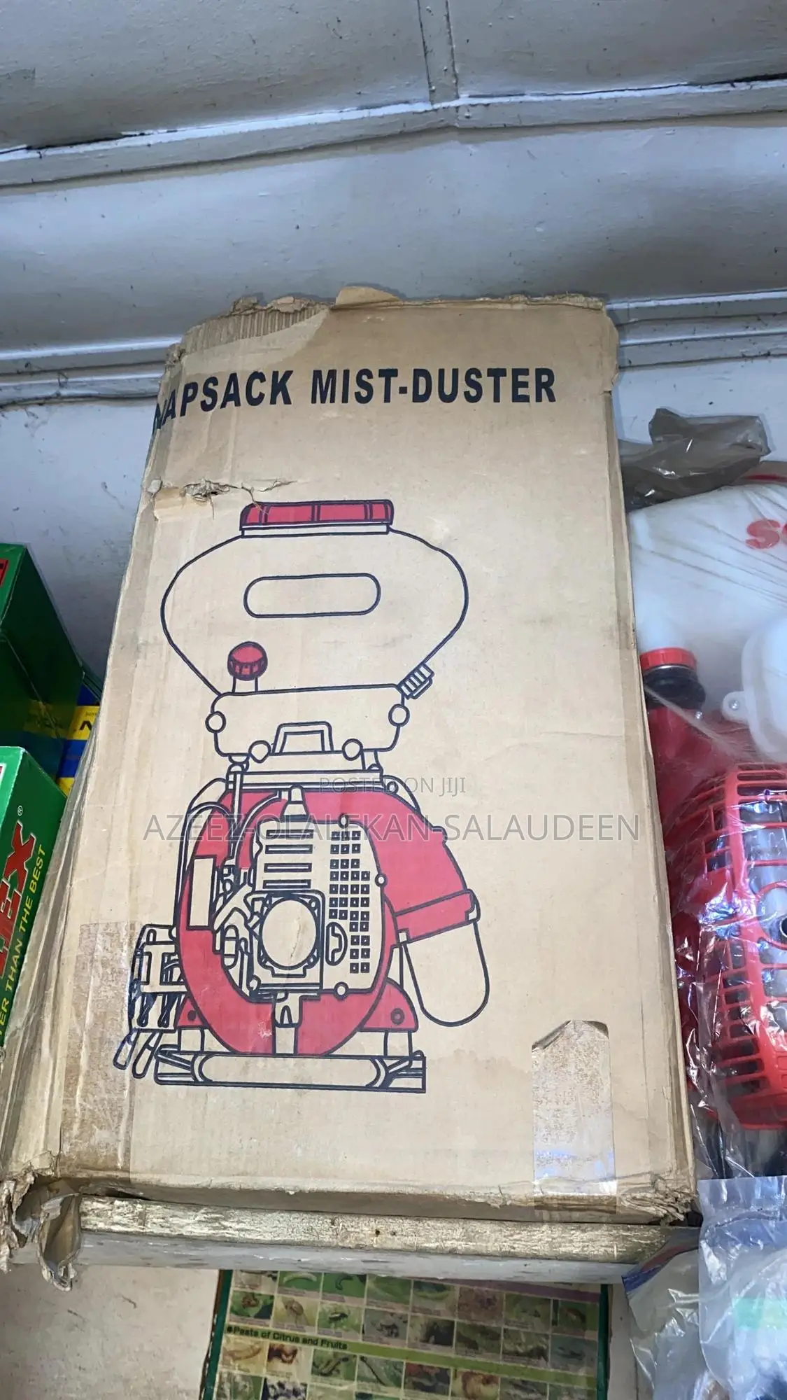 Knapsack Mist Duster Machine Professional
