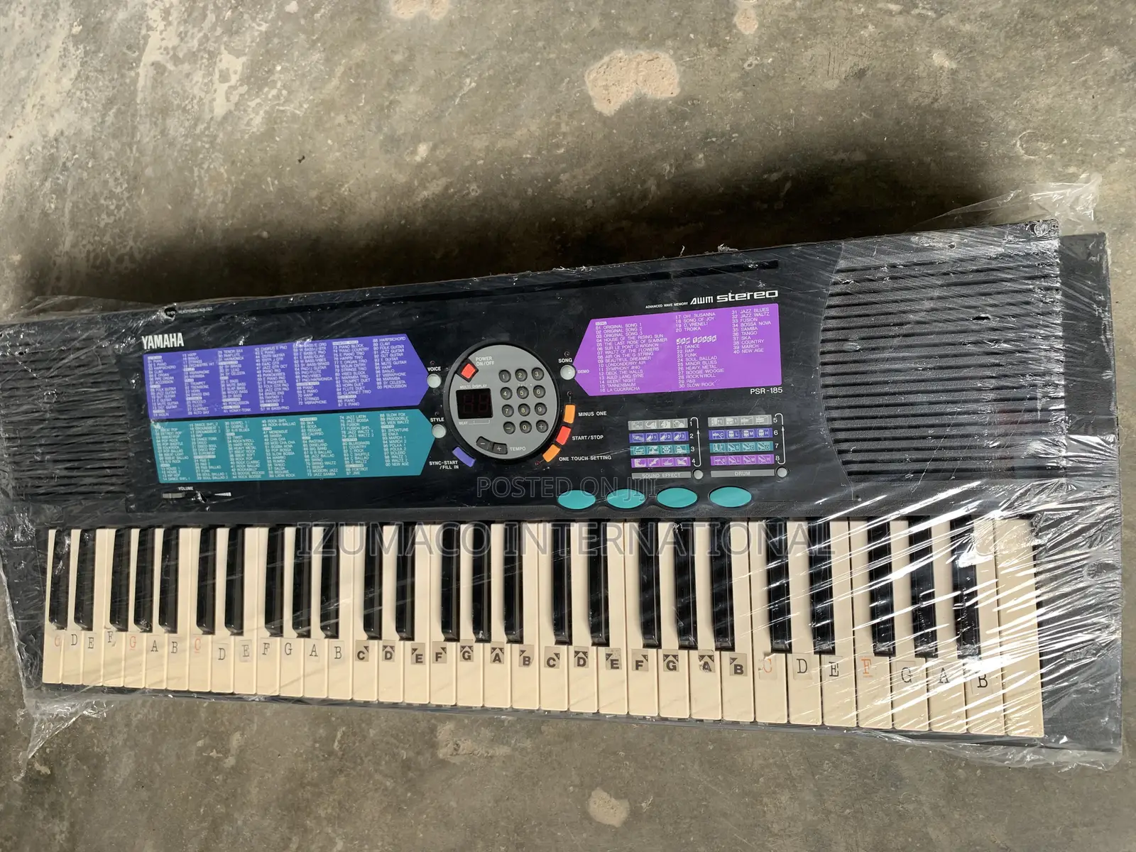 Psr185 5-Octave Durable Yamaha Keyboard
