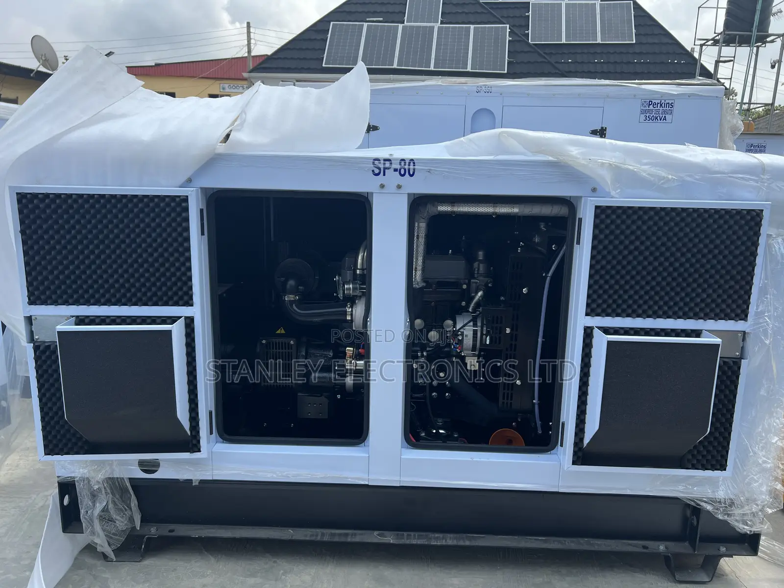 Brand New 80kva Perkins Soundproof Generator Diesel Engine