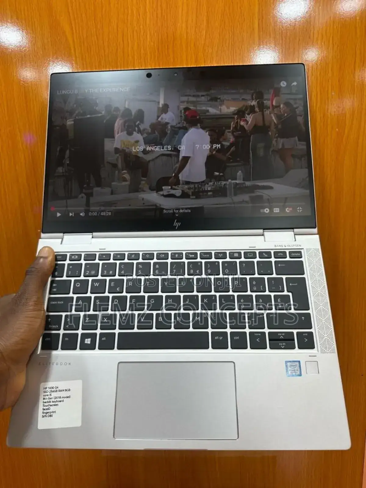 Laptop HP EliteBook X360 1030 G3 8GB Intel Core i5 SSD 256GB
