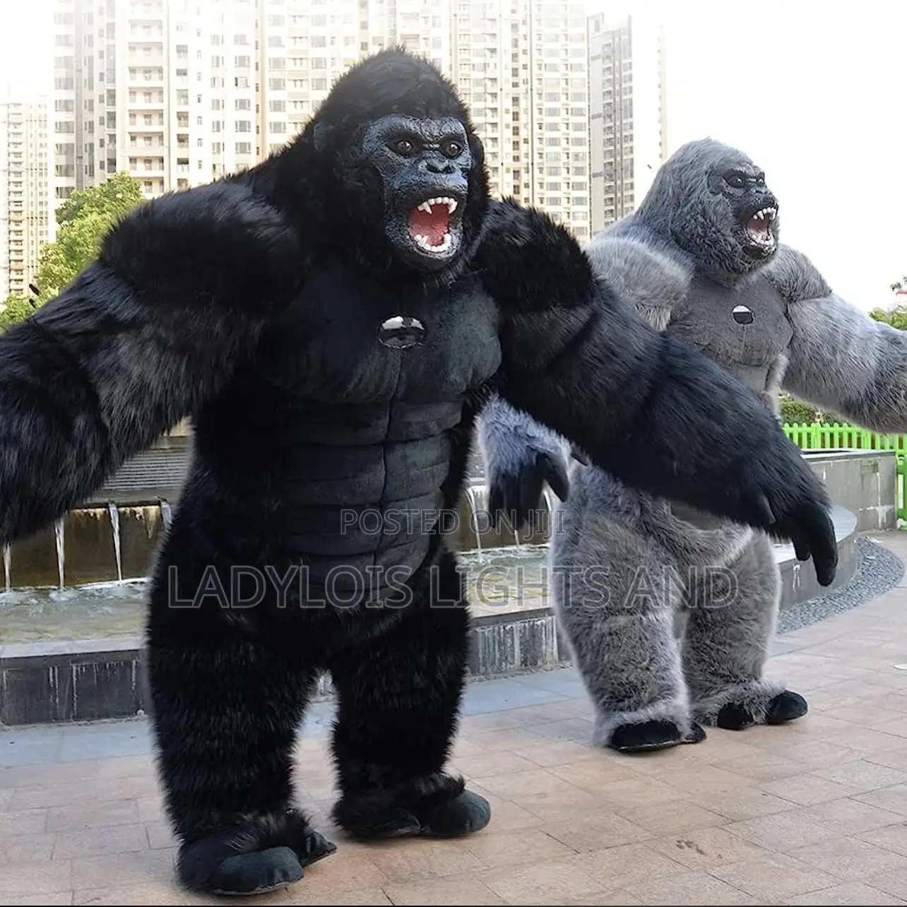 Giant Gorilla Mascot Costume 9 Feet