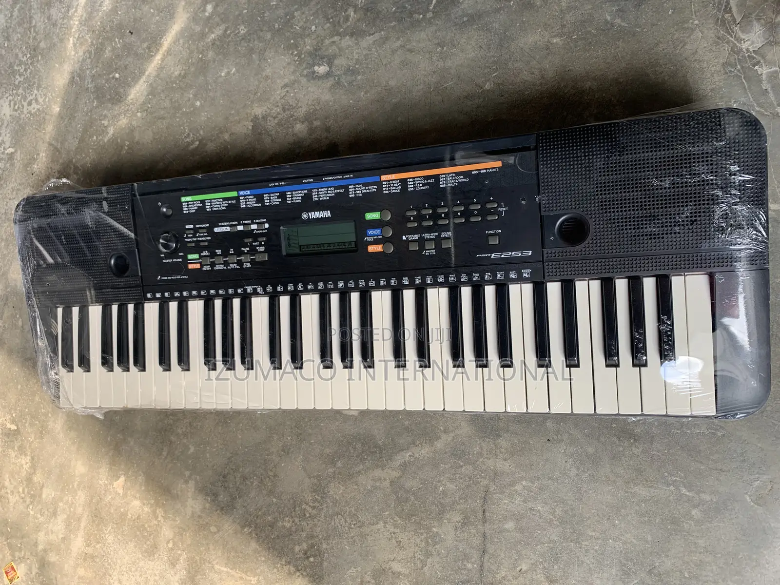 Psre 253 5-Octave Durable Yamaha Keyboard