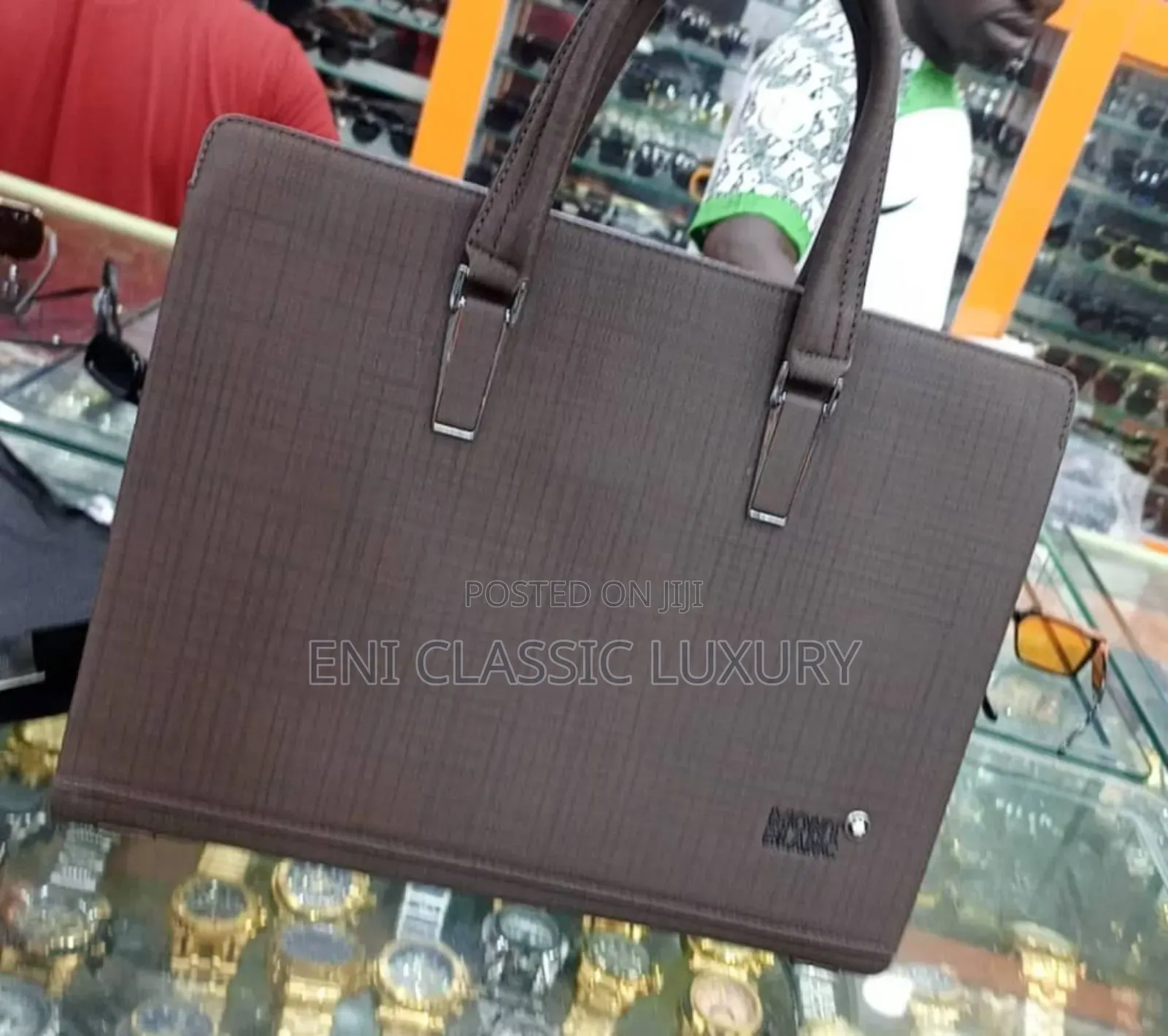 Top Quality Luxury Laptop 💻 Bags Mont Blanc Available