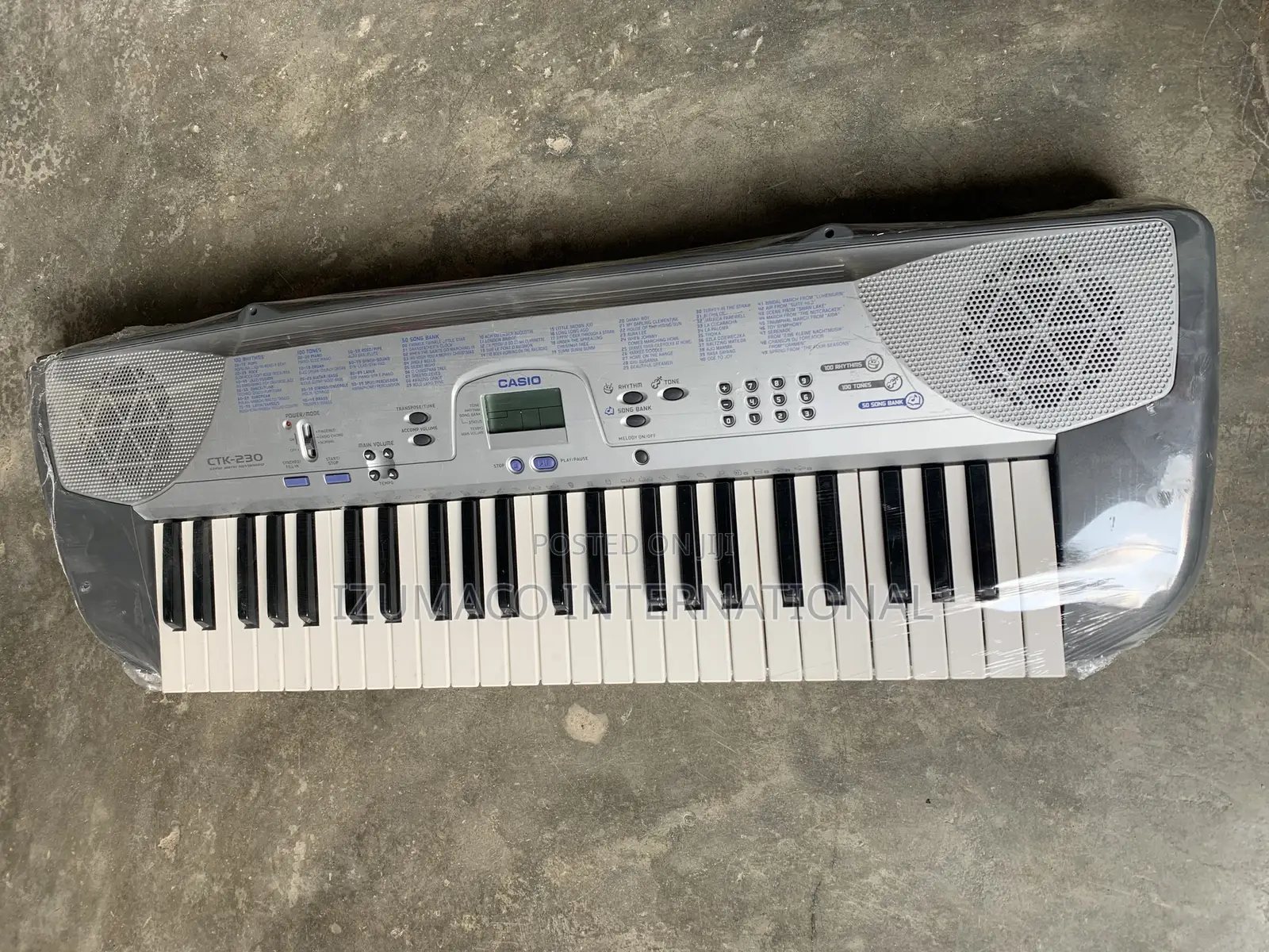 Ctk230 4-Octave Durable Casio Keyboard Suitable for Learners