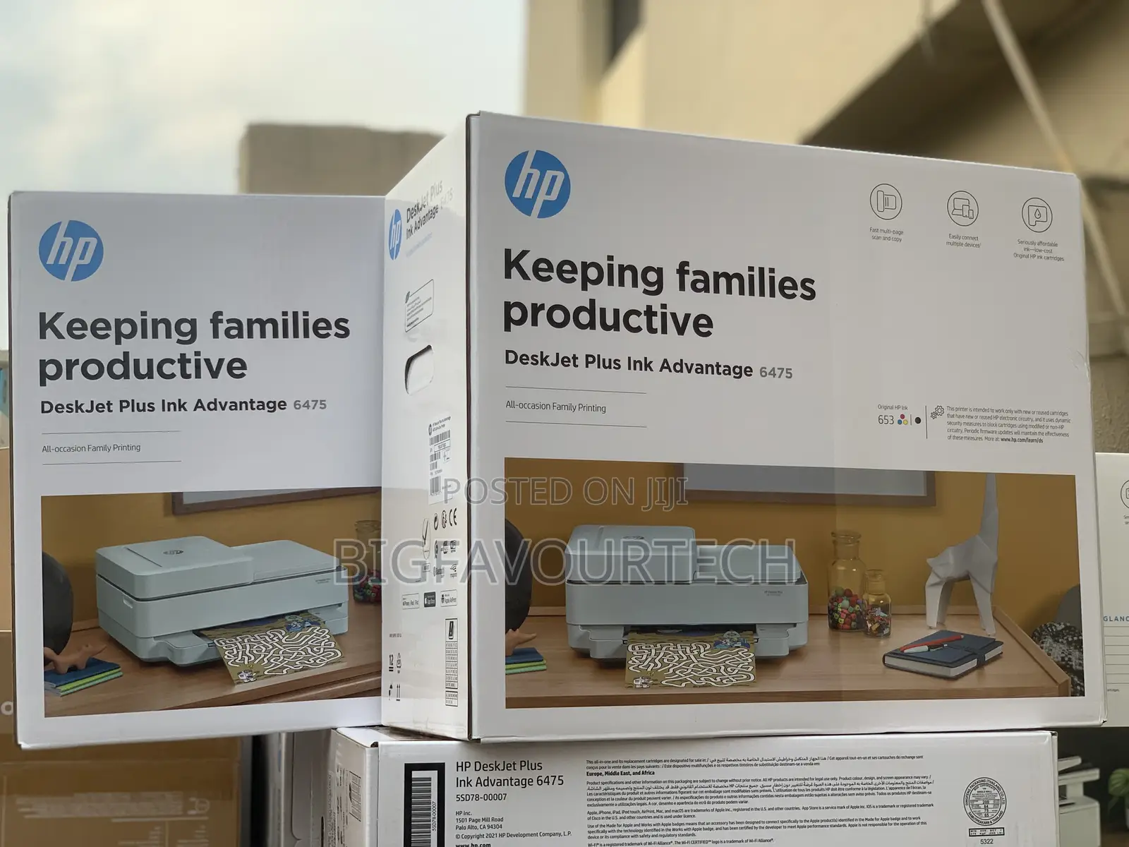 Hp Deskjet Plus Ink Advantage 6475 All-in-One Printer