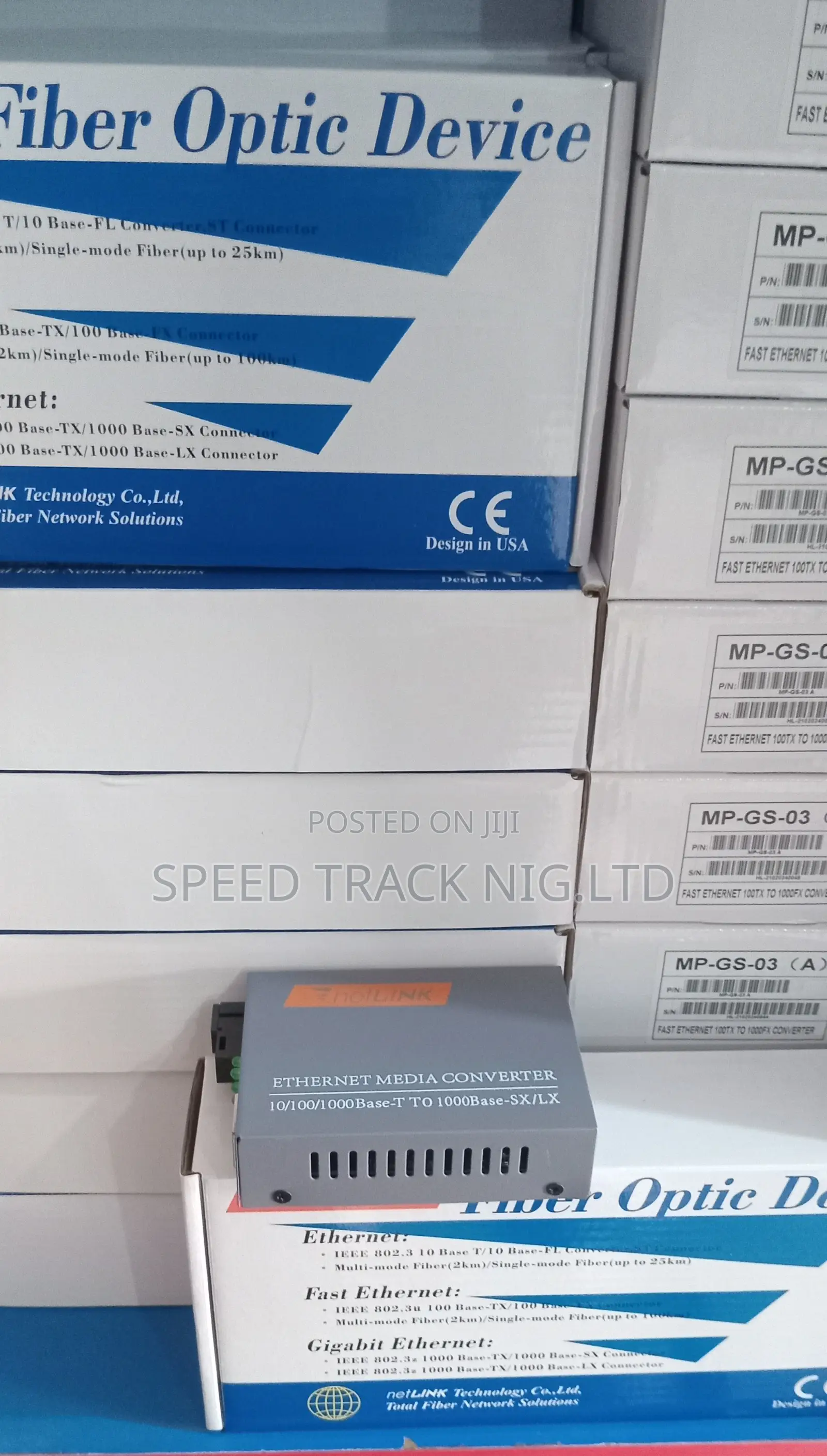 Media Fiber Optic Converter