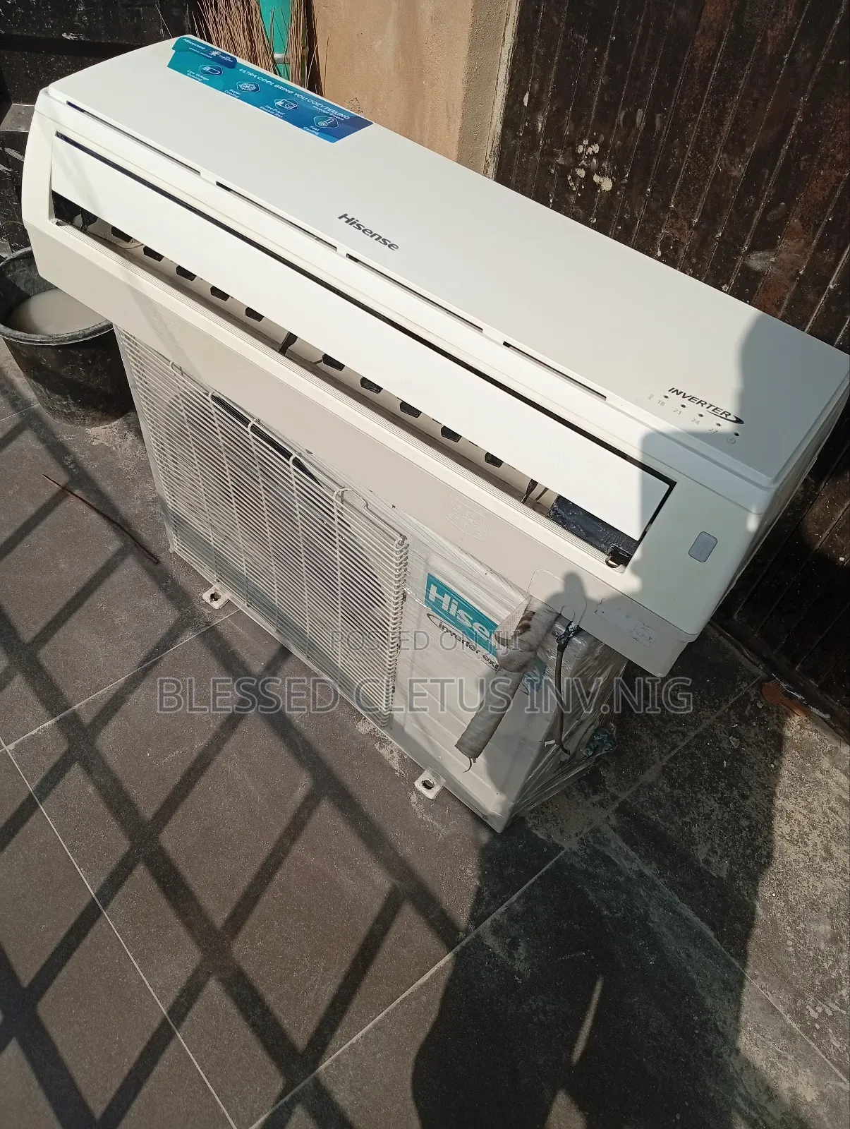 Very Neat Korean Used Hisense 1hp Inverter Split Unit