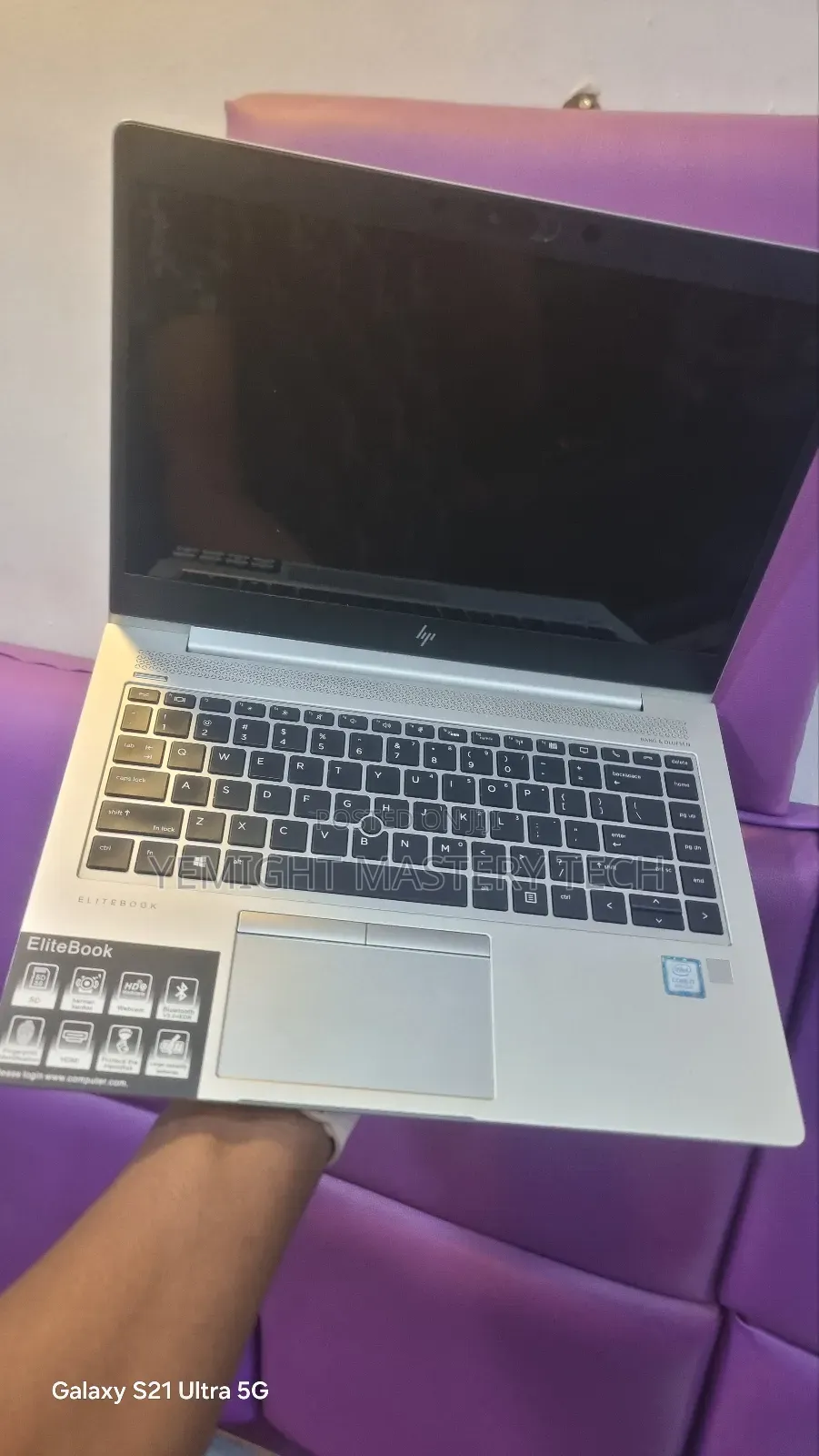 Laptop HP EliteBook 840 G6 16GB Intel Core I7 SSD 512GB