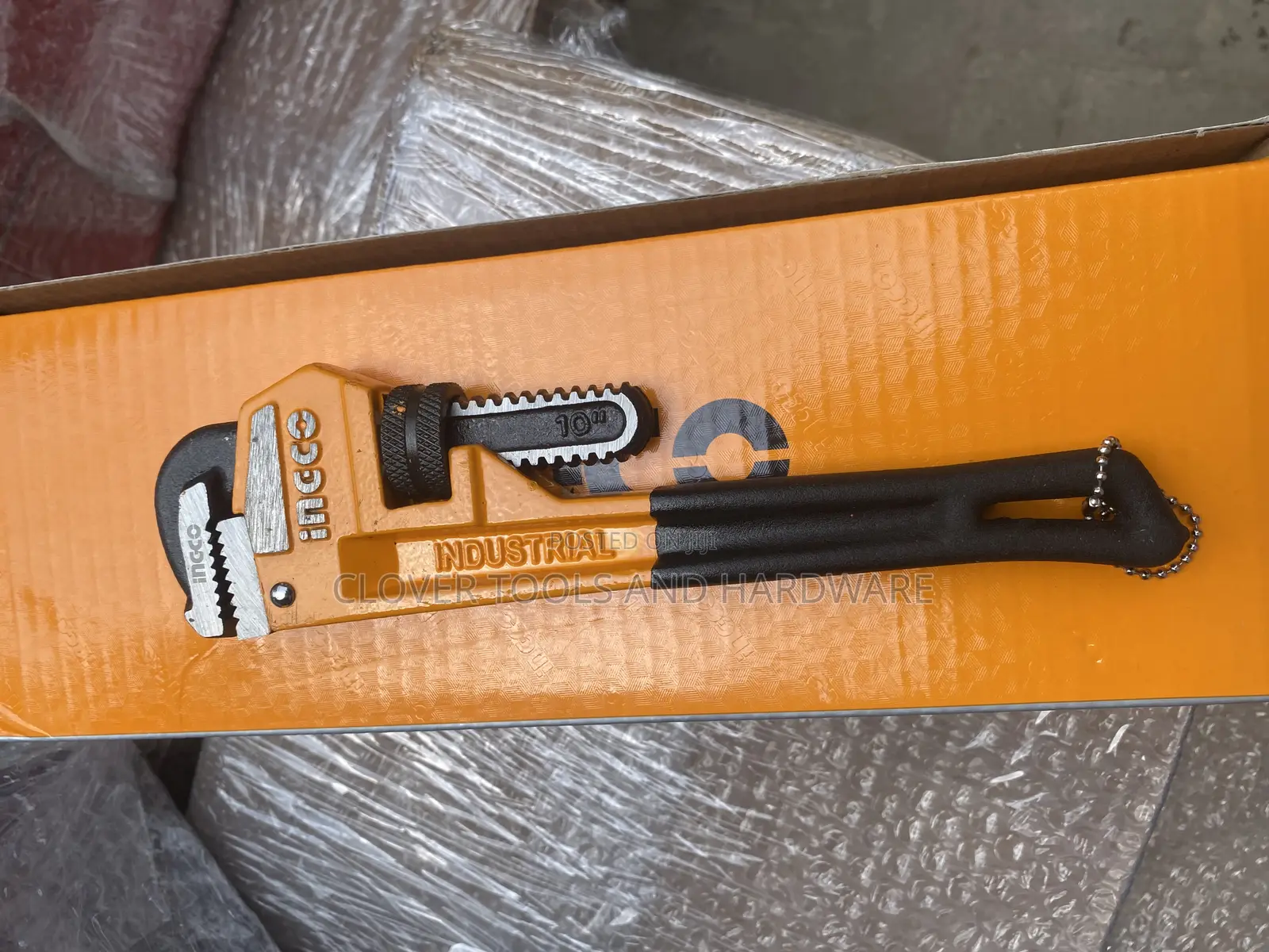 Hpw0810 Ingcopipe Wrench, 10”Heavy Duty Straight Pipe Wrench