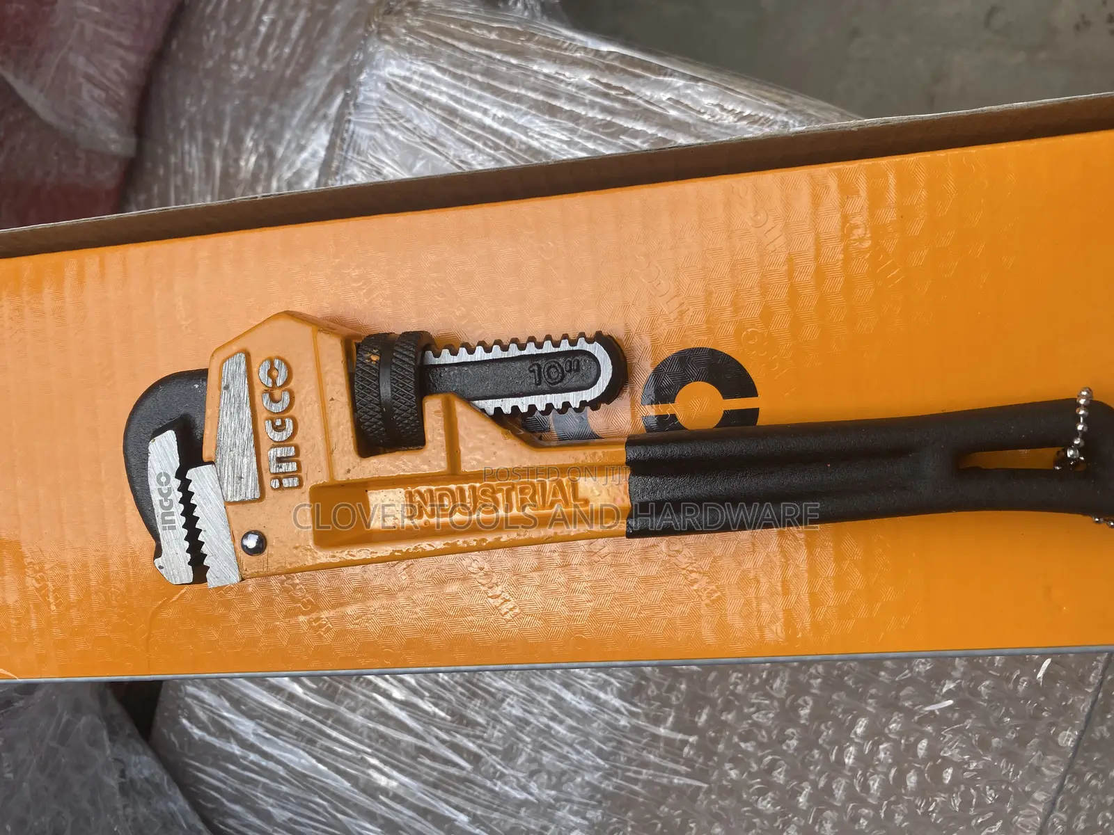 Hpw0810 Ingcopipe Wrench, 10”Heavy Duty Straight Pipe Wrench