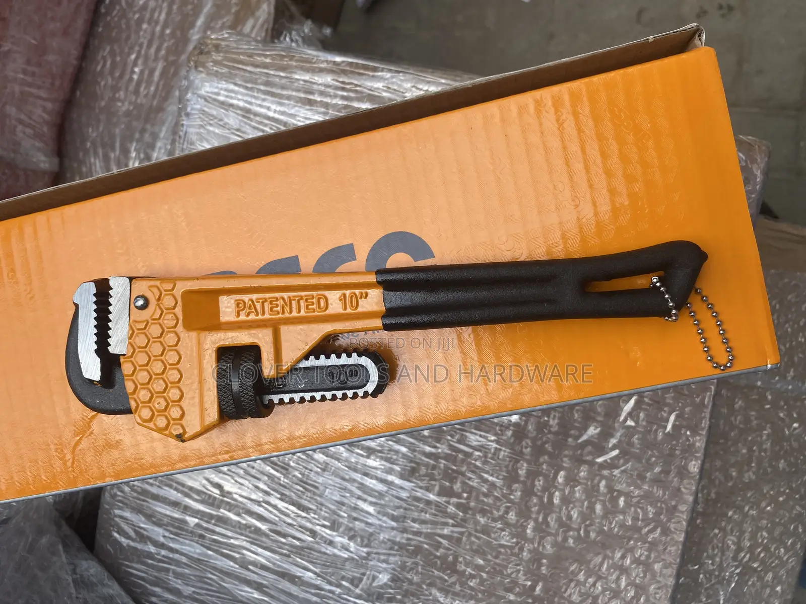 Hpw0810 Ingcopipe Wrench, 10”Heavy Duty Straight Pipe Wrench