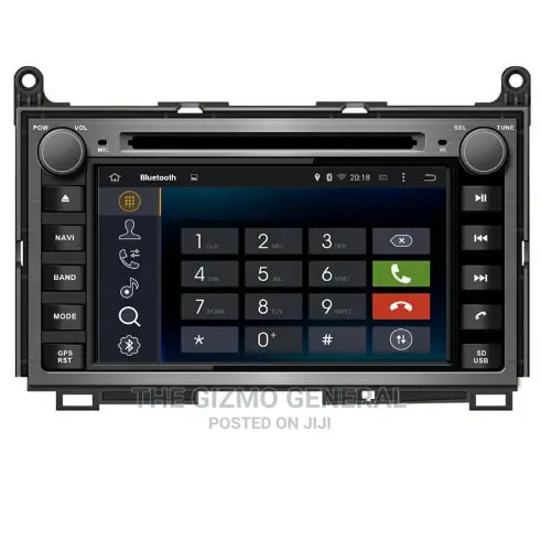 7" Car DVD System With Free Camera for Toyota Venza