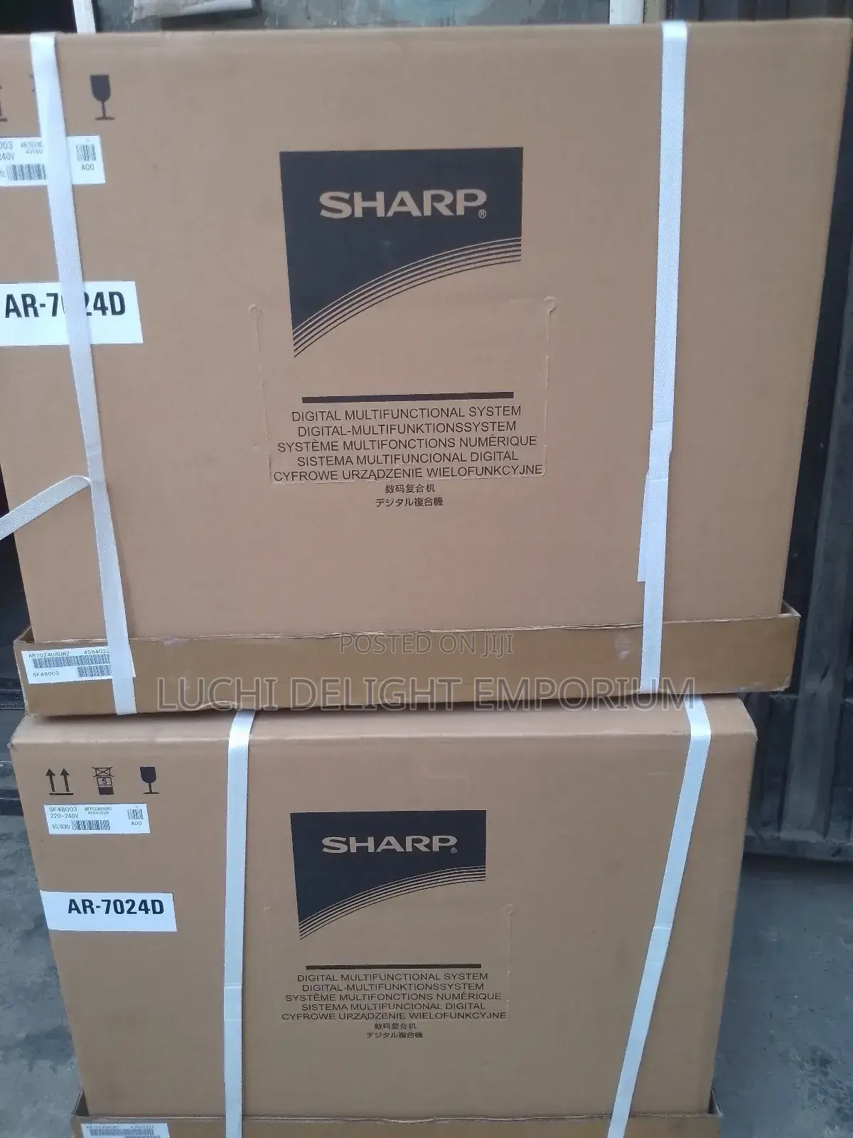 Sharp Ar-7024d Digital Multifunctional System Copier + Adf