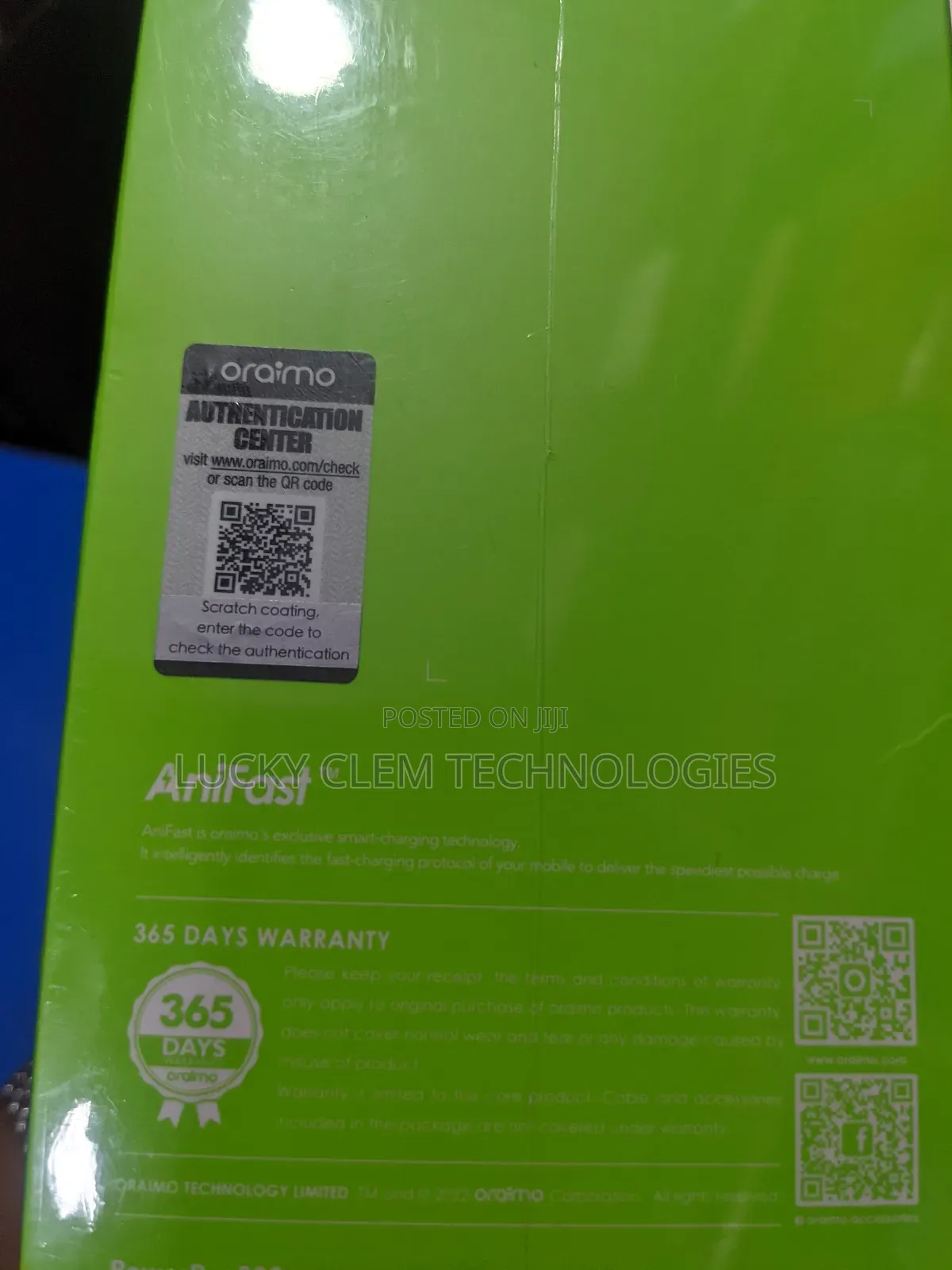 Oraimo 20000mah Power Bank