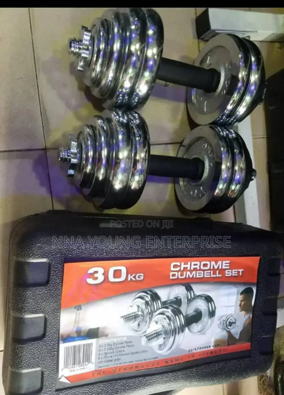 30kg Set Dumbbells With Boxes
