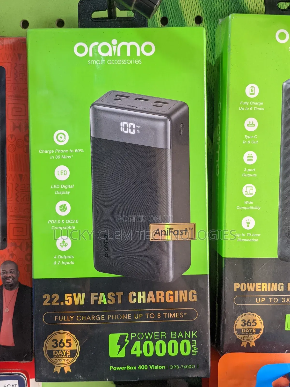 Oraimo 40000mah Power Bank