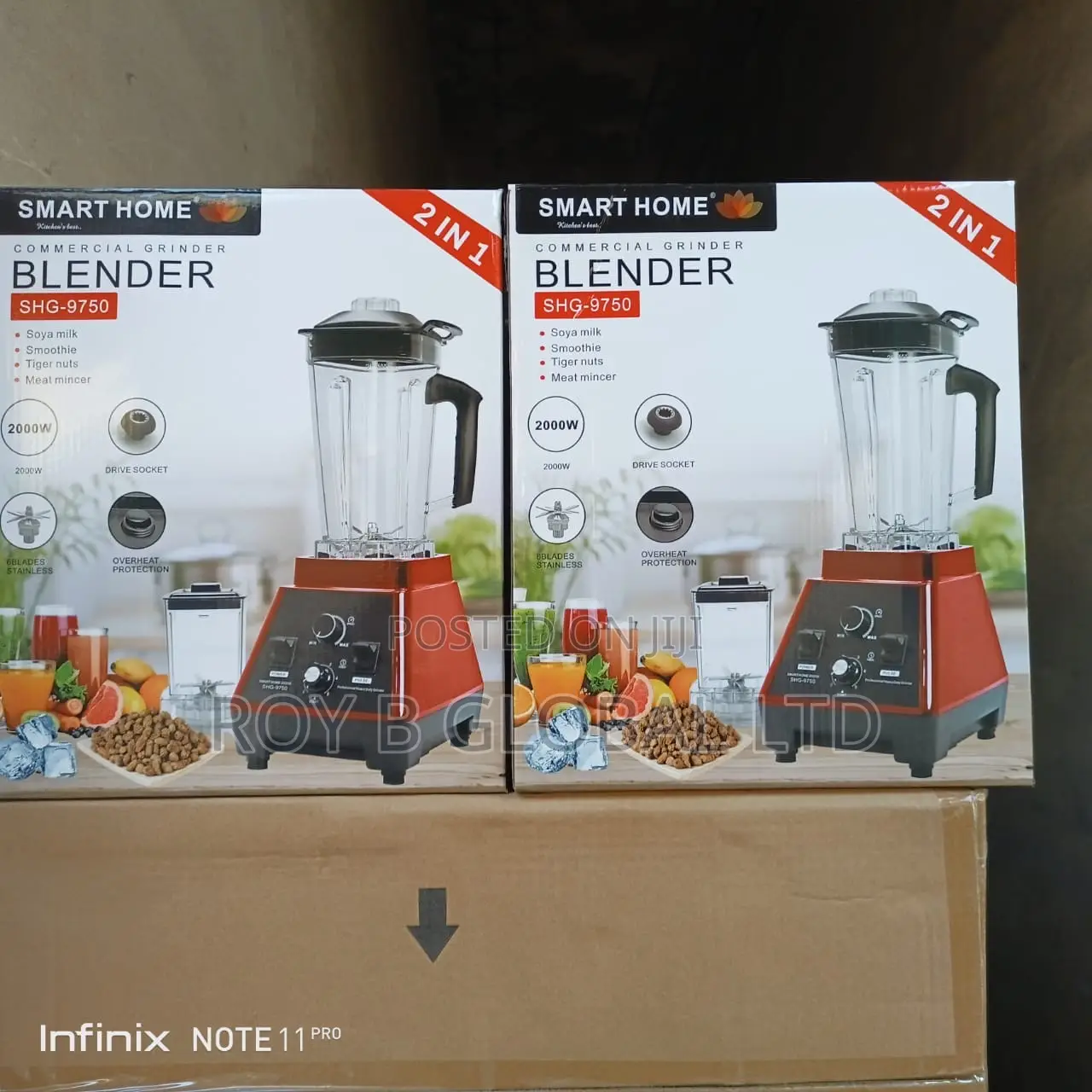 2 in 1 Commercial Blender / Grinder