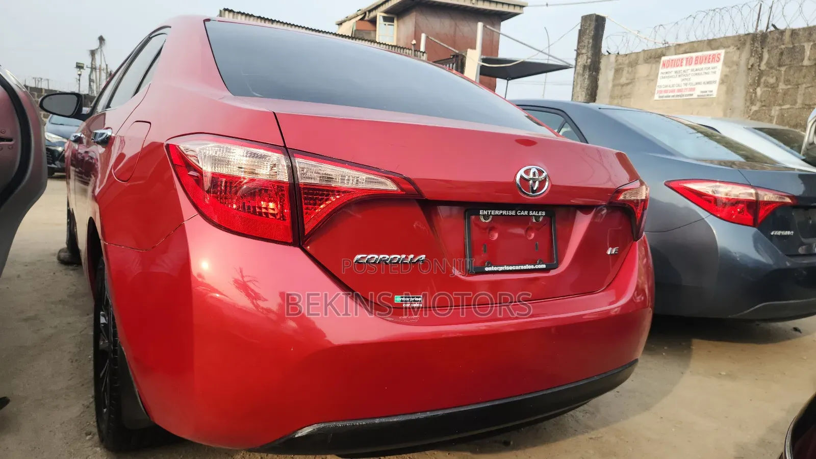 Toyota Corolla 2019 Red
