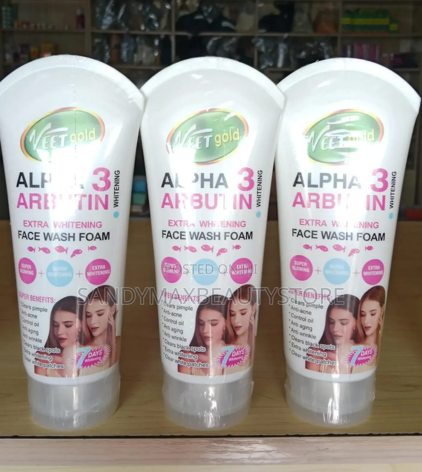 Veet Gold Facial Wash