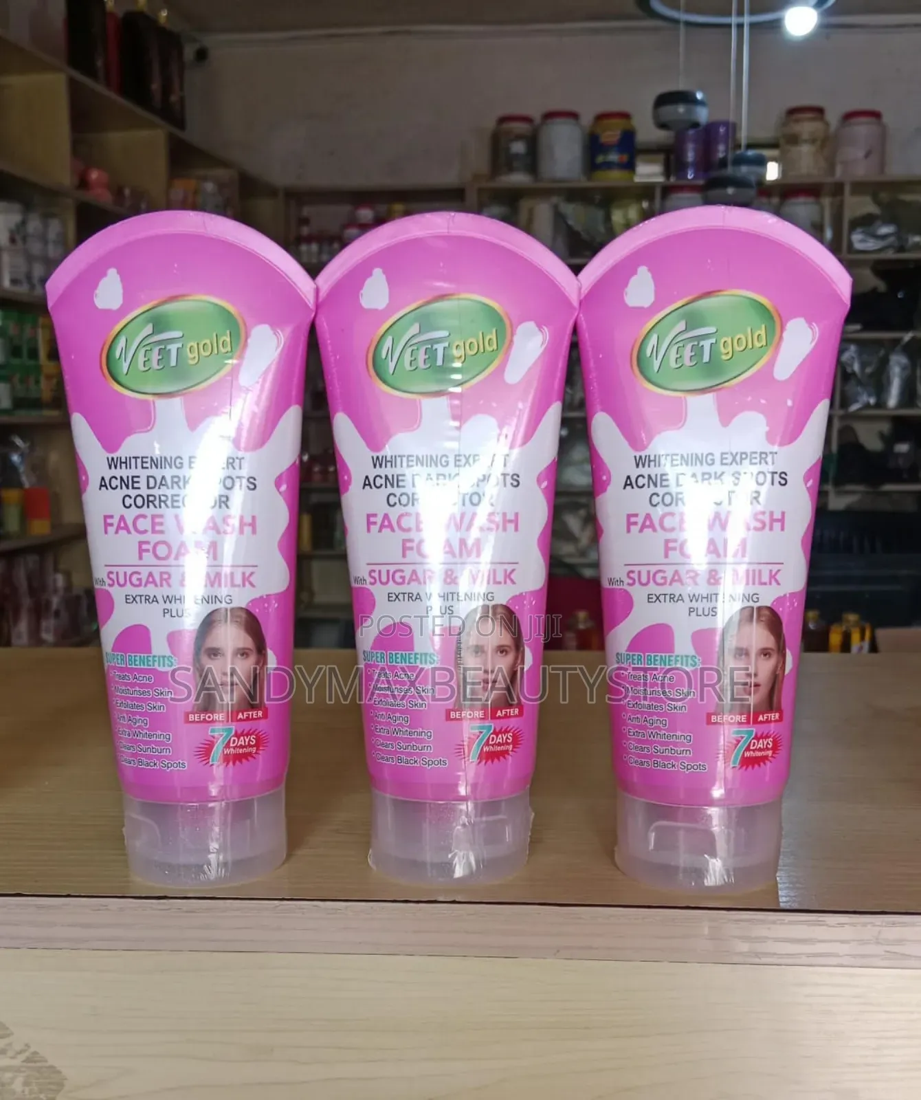 Veet Gold Facial Wash