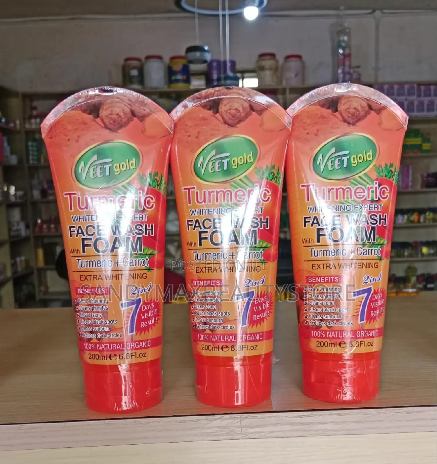 Veet Gold Facial Wash